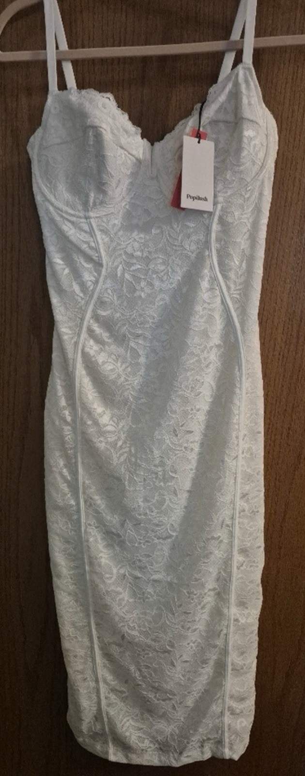Gorgeous Lace Dress Popilush Size Large Shapewear Built-in