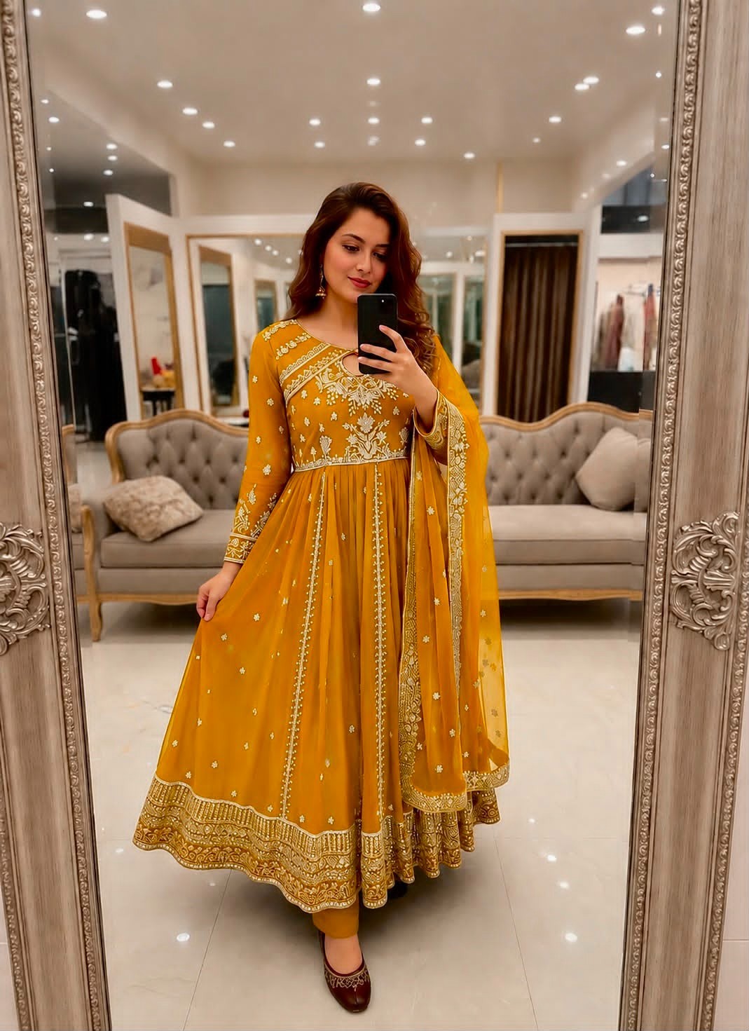 Bollywood Party Salwar Pakistani Dress Wear Kameez Indian Designer Wedding suit