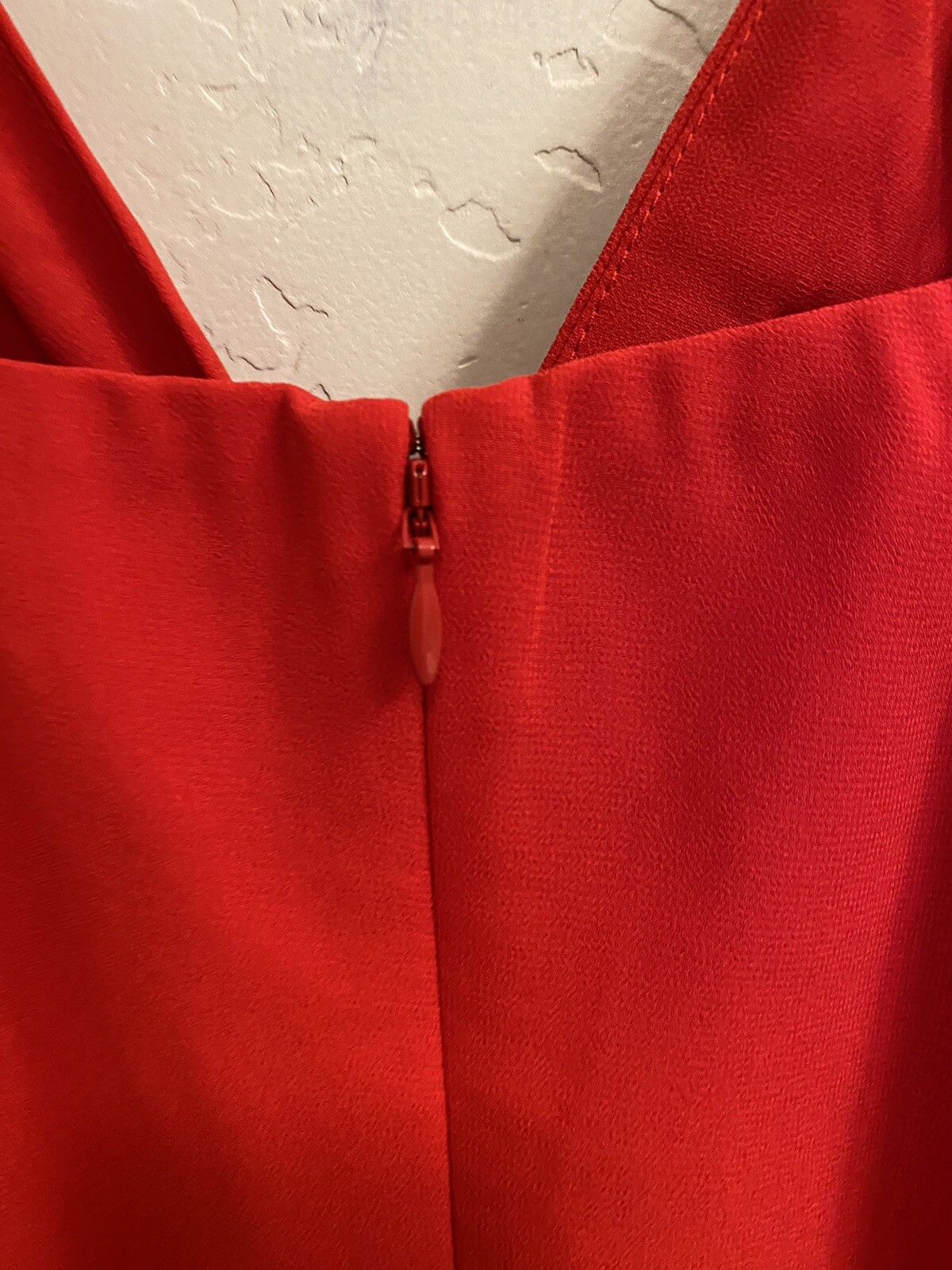 Dress The Population Size XS Cambria Red Maxi Slit Cutout Evening Gown Dress