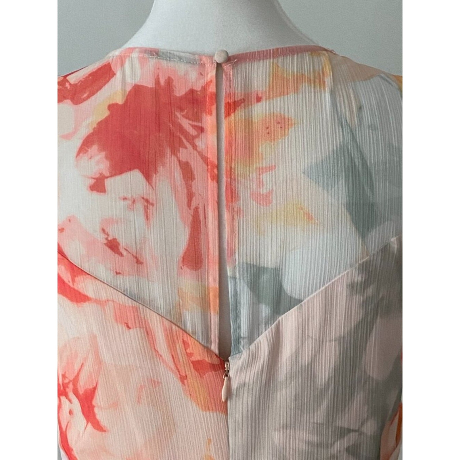 Vince Camuto Formal Dress 8 Gown Medium Maxi Dress Chiffon Wedding Guest Cruise
