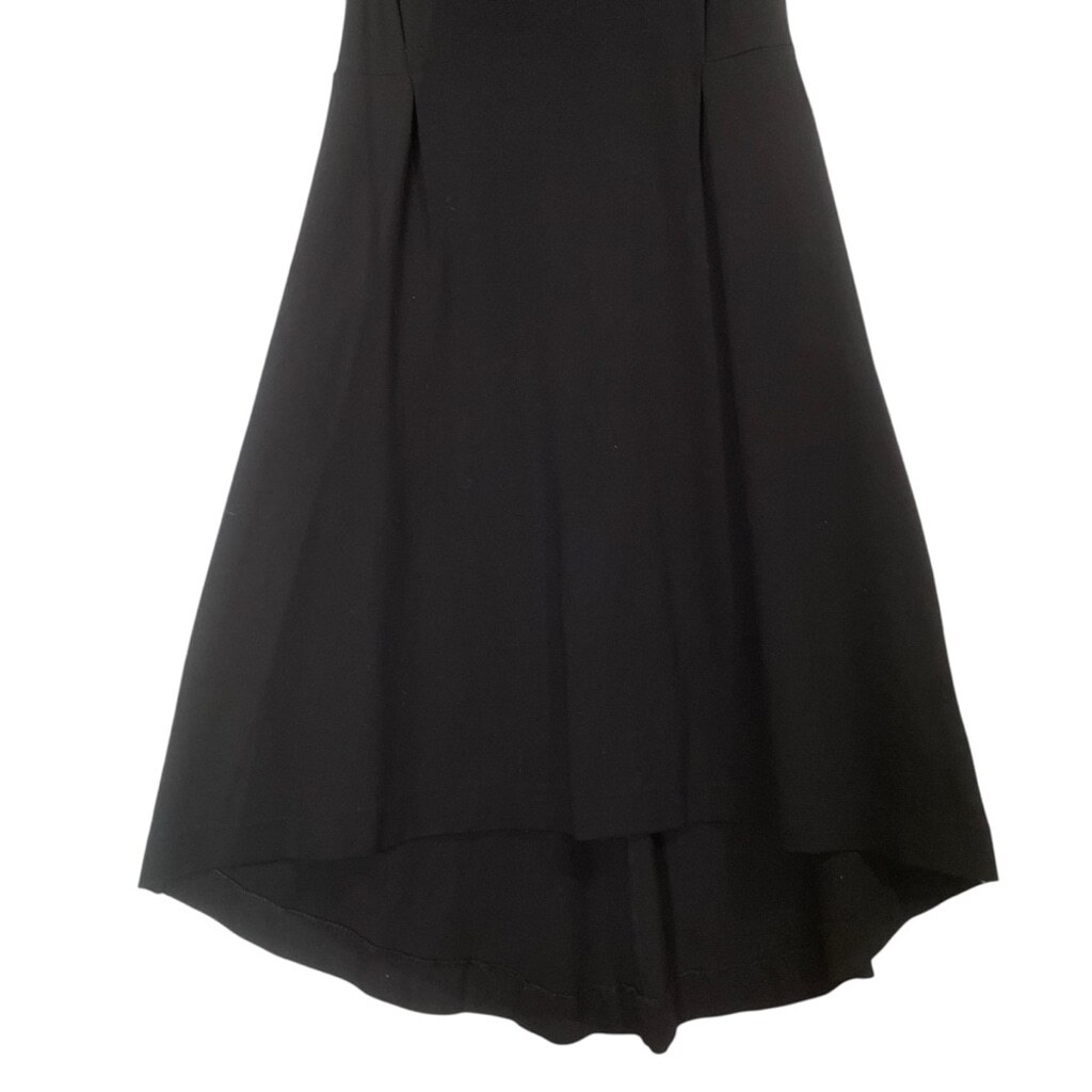 Alpha Studio Black Sleeveless Day Maxi Dress Size 40/XS Goth Whimsical Fairy