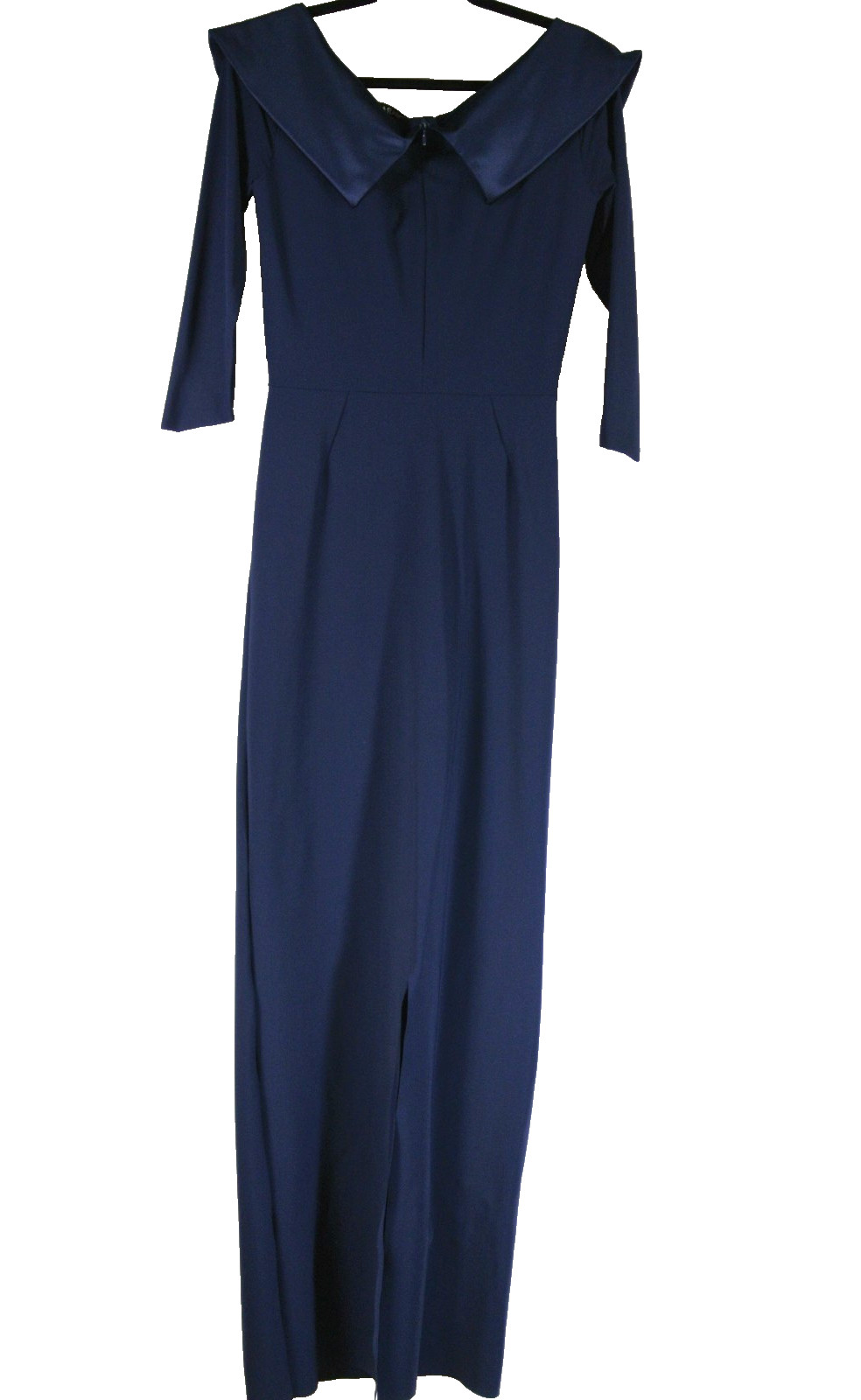 NEW, Chiara Boni La Petite Robe Suli Ra Wrap Front Column Dress Sz 46 #MD2011