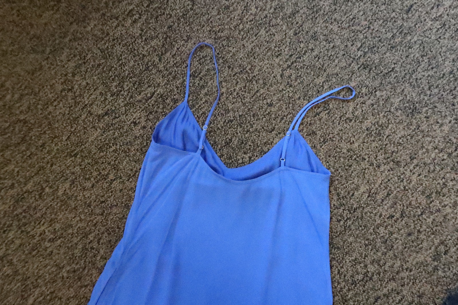 New Polo Ralph Lauren Two-Layer A-Line Dress – Size 2 – Blue