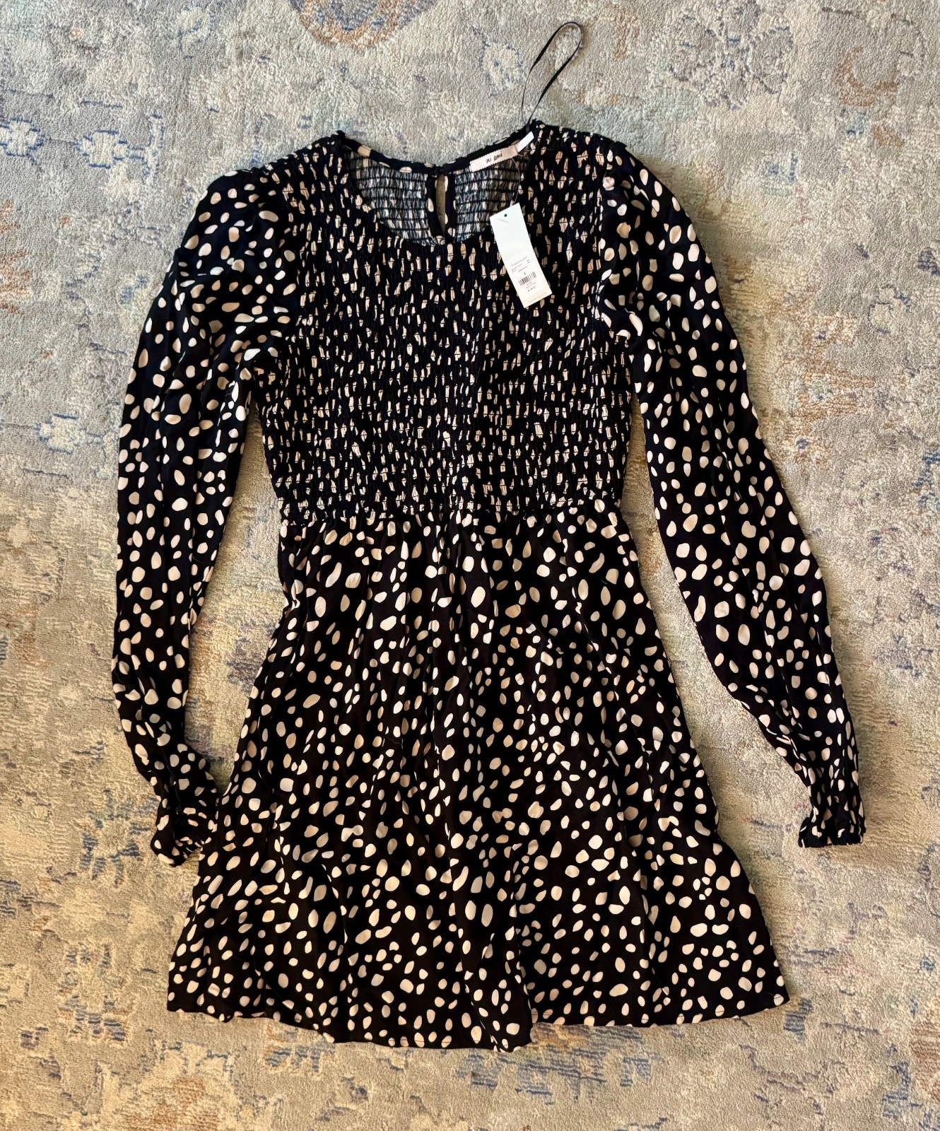 NWT*Francesca’s Size Small Women’s Dress*Super Cute*Business Casual*Polka Dot*