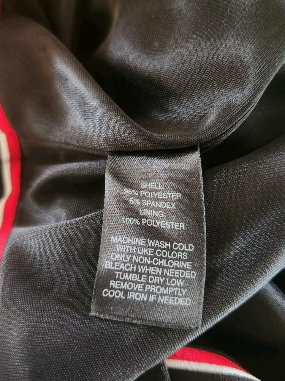 WHITE HOUSE BLACK MARKET Halter Empire Maxi Dress SZ Small STRETCH Black & Red