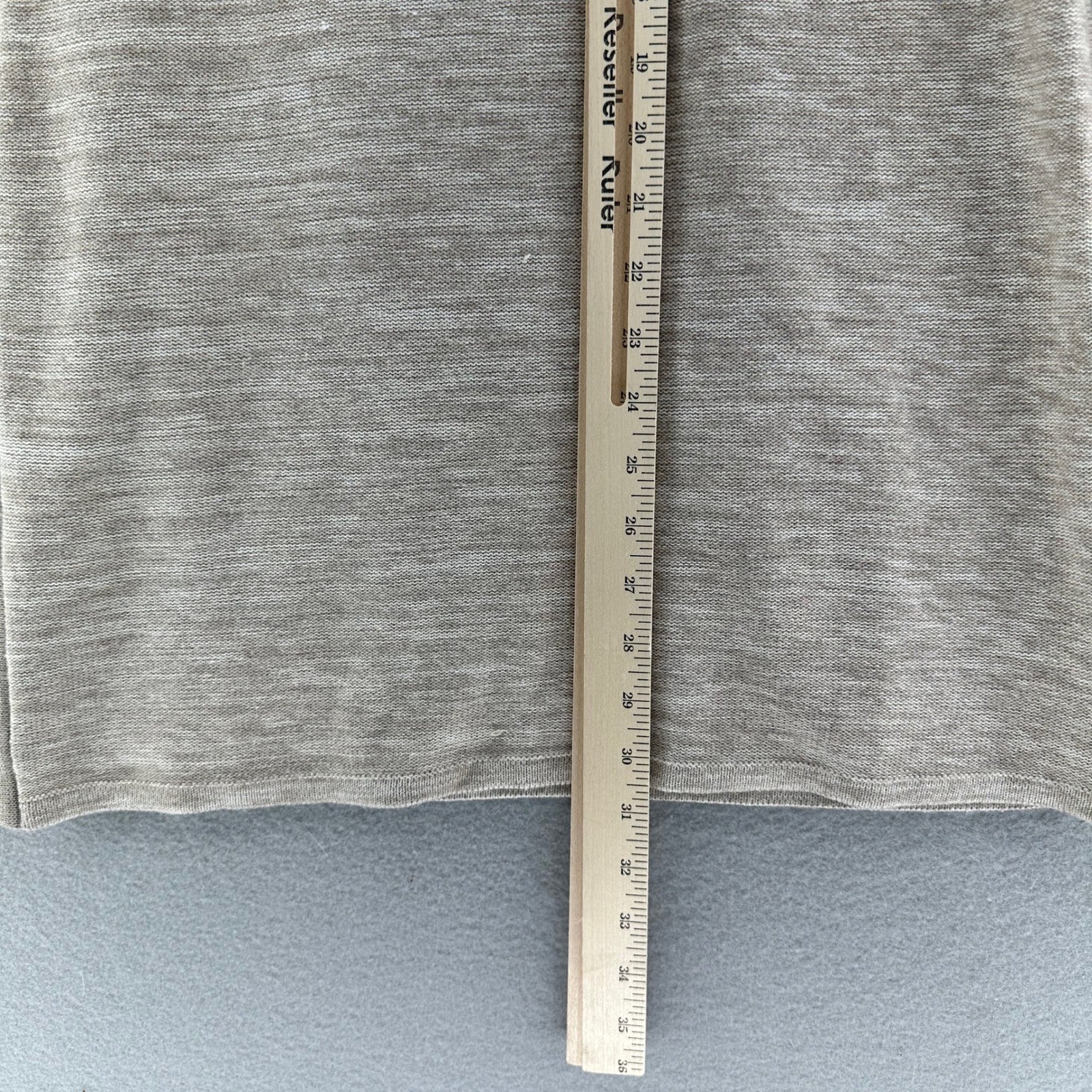 Athleta Retreat Oatmeal Marbled Heathered Sweater Dress SZ S Classic Preppy Prep