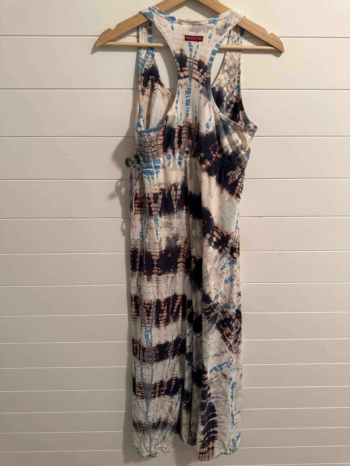 Hard Tail 2000’s Tie-Dye Razorback Maxi Dress Size Medium