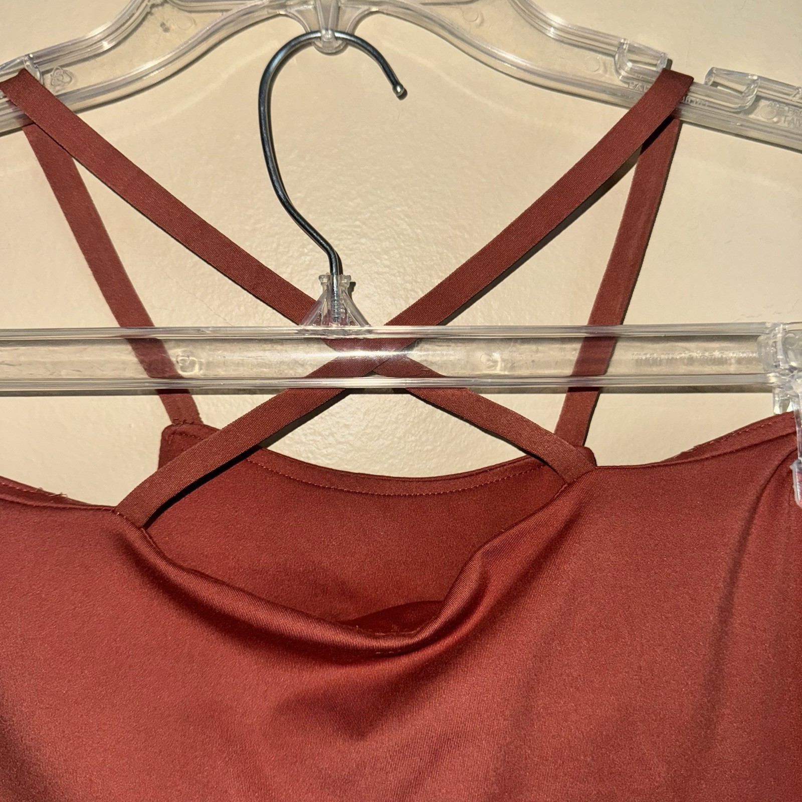 MWL Madewell Weathered Brick Flex Fitness Dress Size L NWOT!