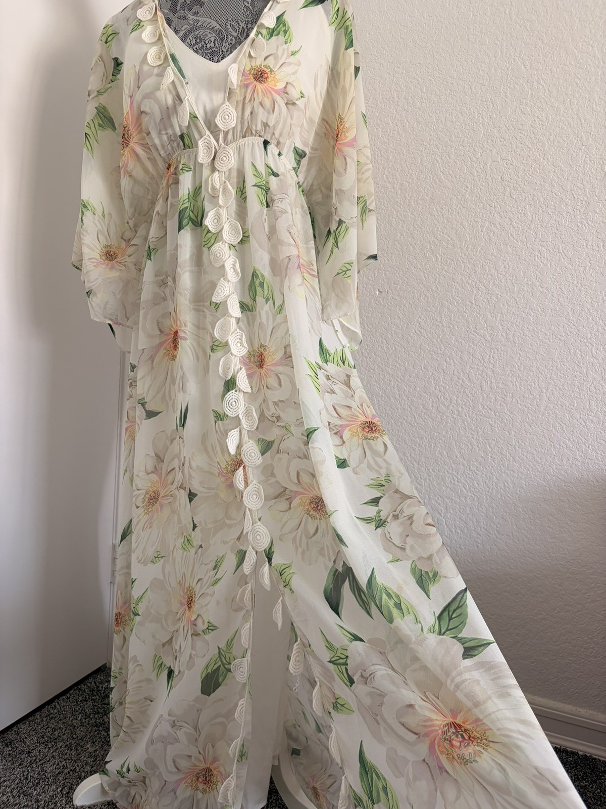 Anthropologie Farm Rio Dahlia Dress size M