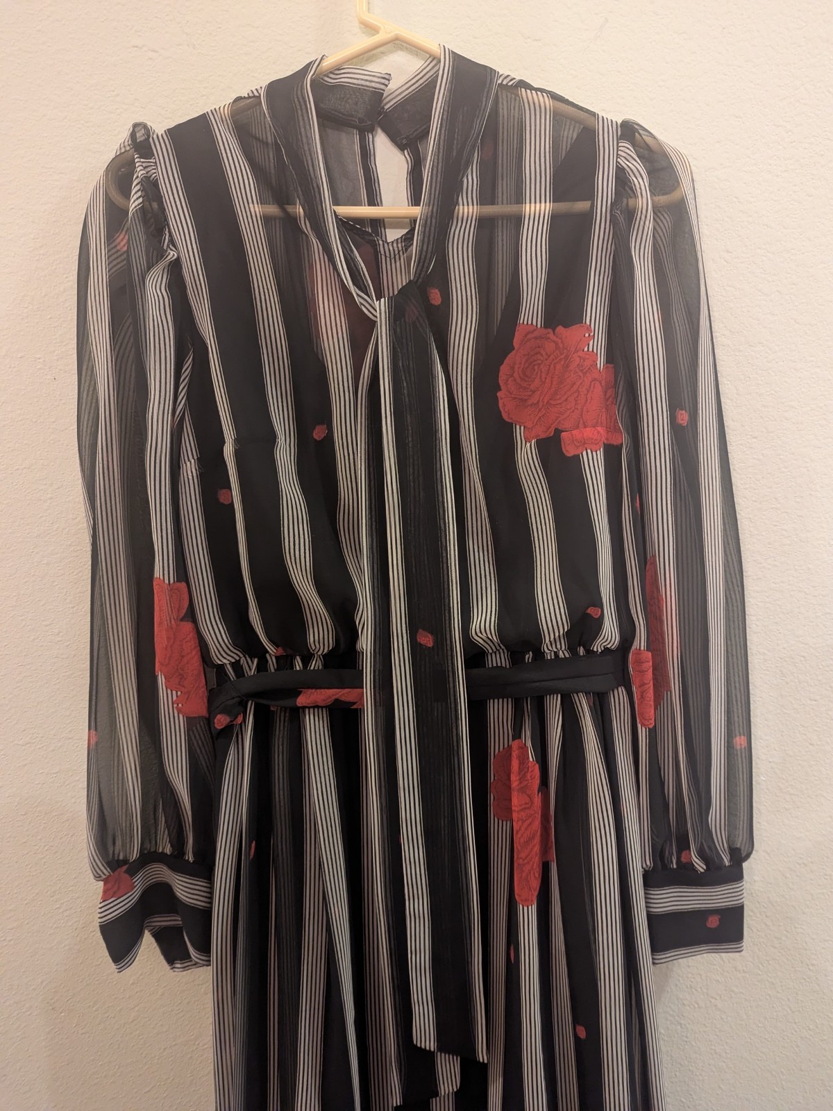 DHE VANS Of Oxford St London Harrods Retro Gown/Dress 1980s. Size 14 UK. Rare