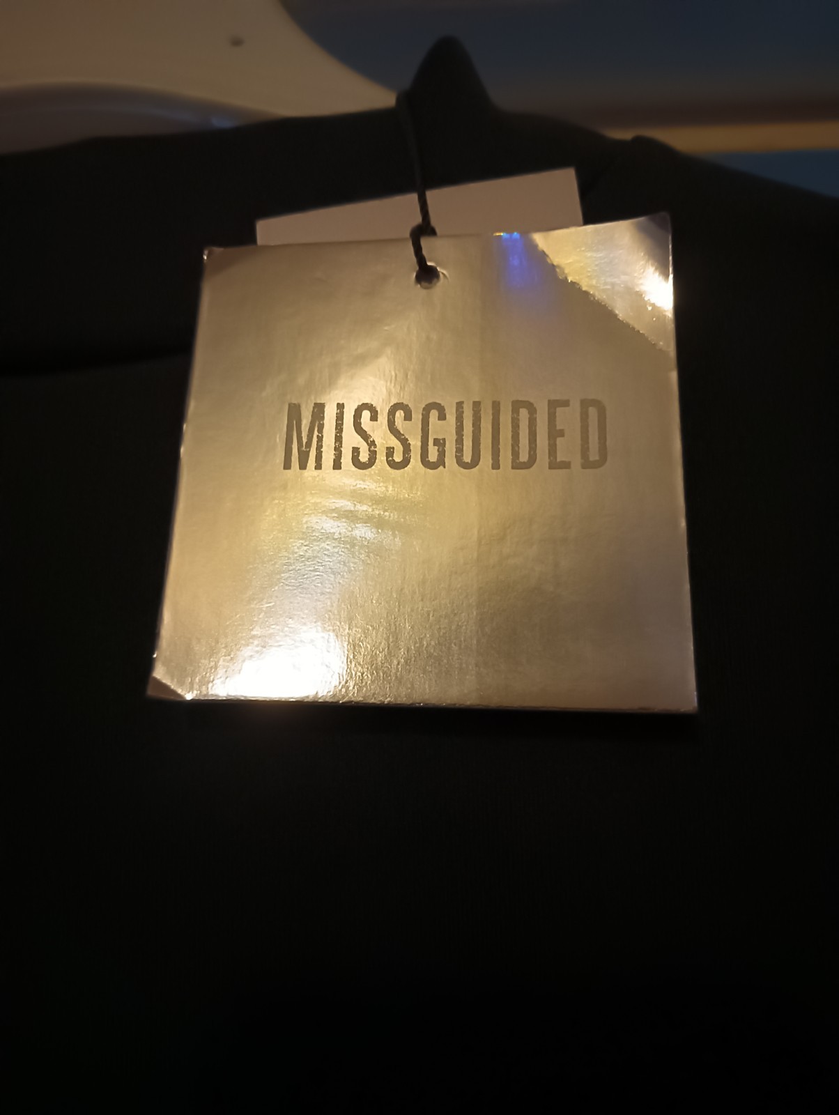Misguided Long Black Dress