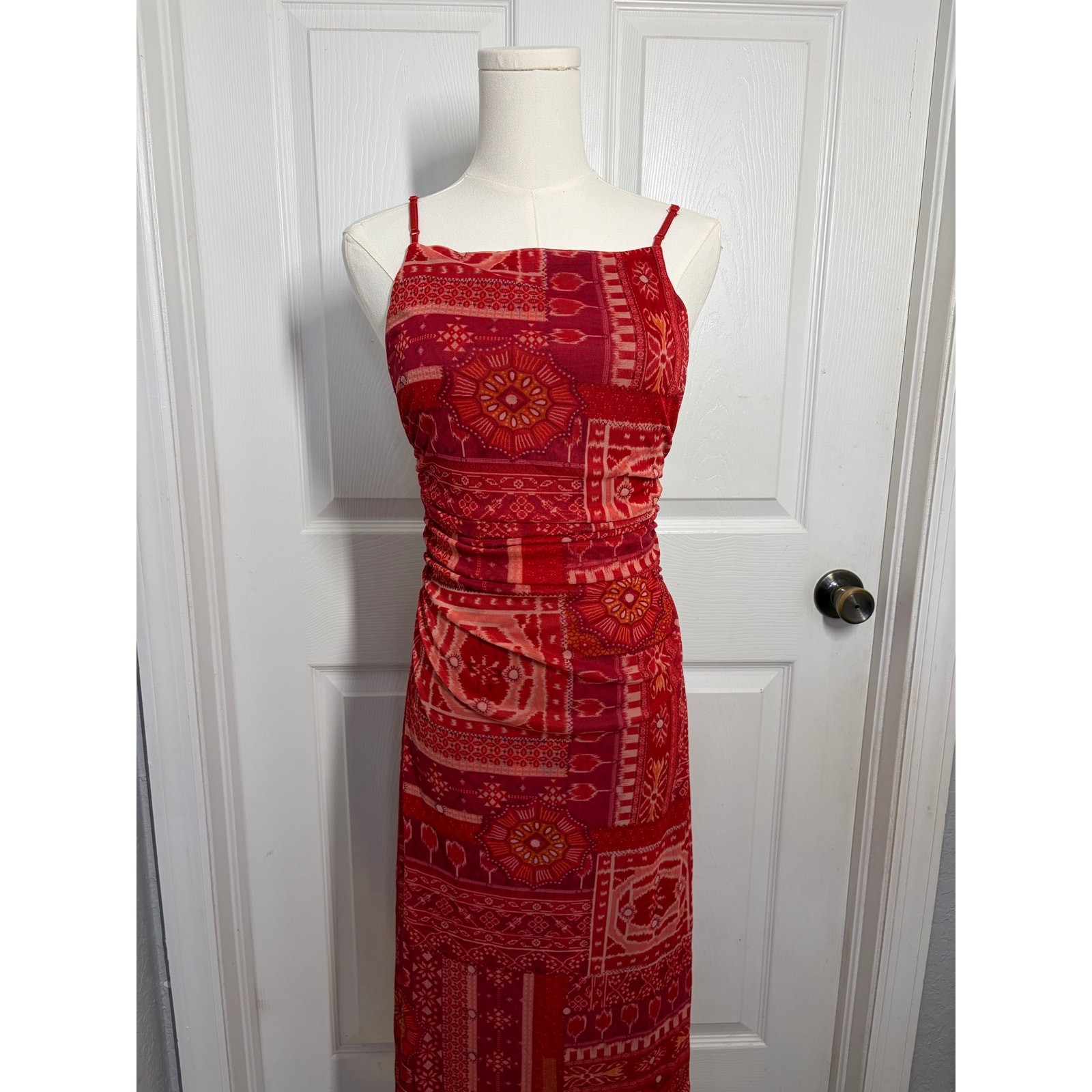 City Triangles VTG y2k Patchwork Paisley Grunge Wimsy Fairy Boho Sz M