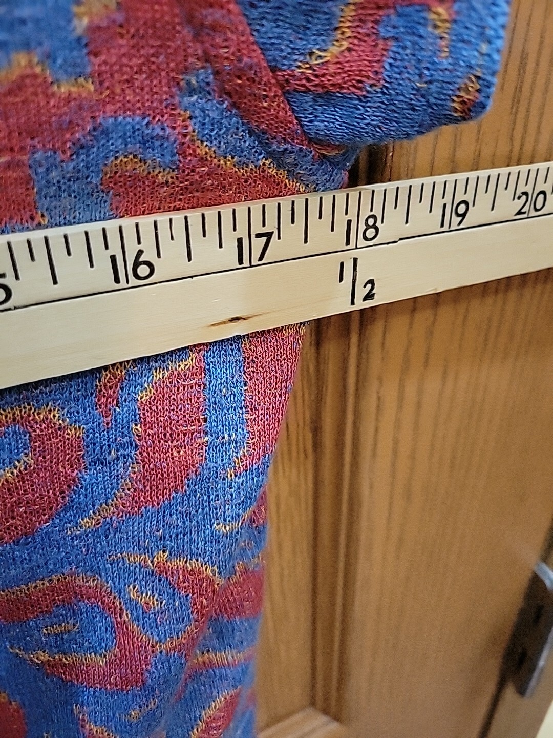 Peruvian Connection Dress Womens Large Short Sleeve Alpaca Blend No Material Tag