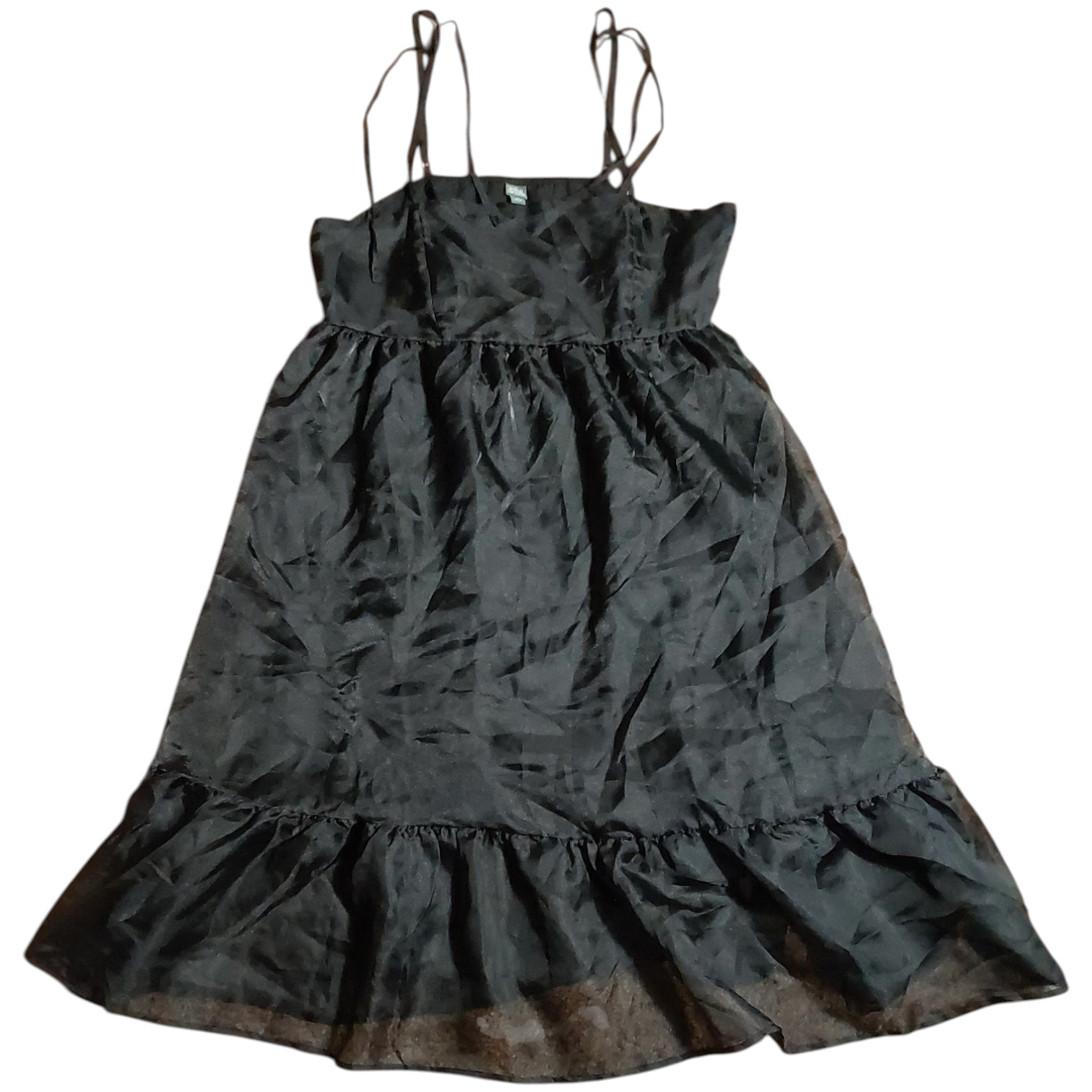 Wild Fable Women’s Black Empire Waist Lined Midi Dress FREE S&H NWT