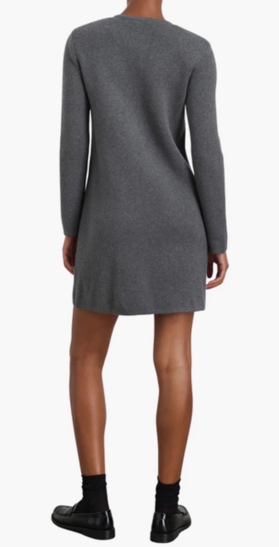 Alex Mill Paris Sweater Dress Heather Grey Women’s Size S NWT MSRP $275
