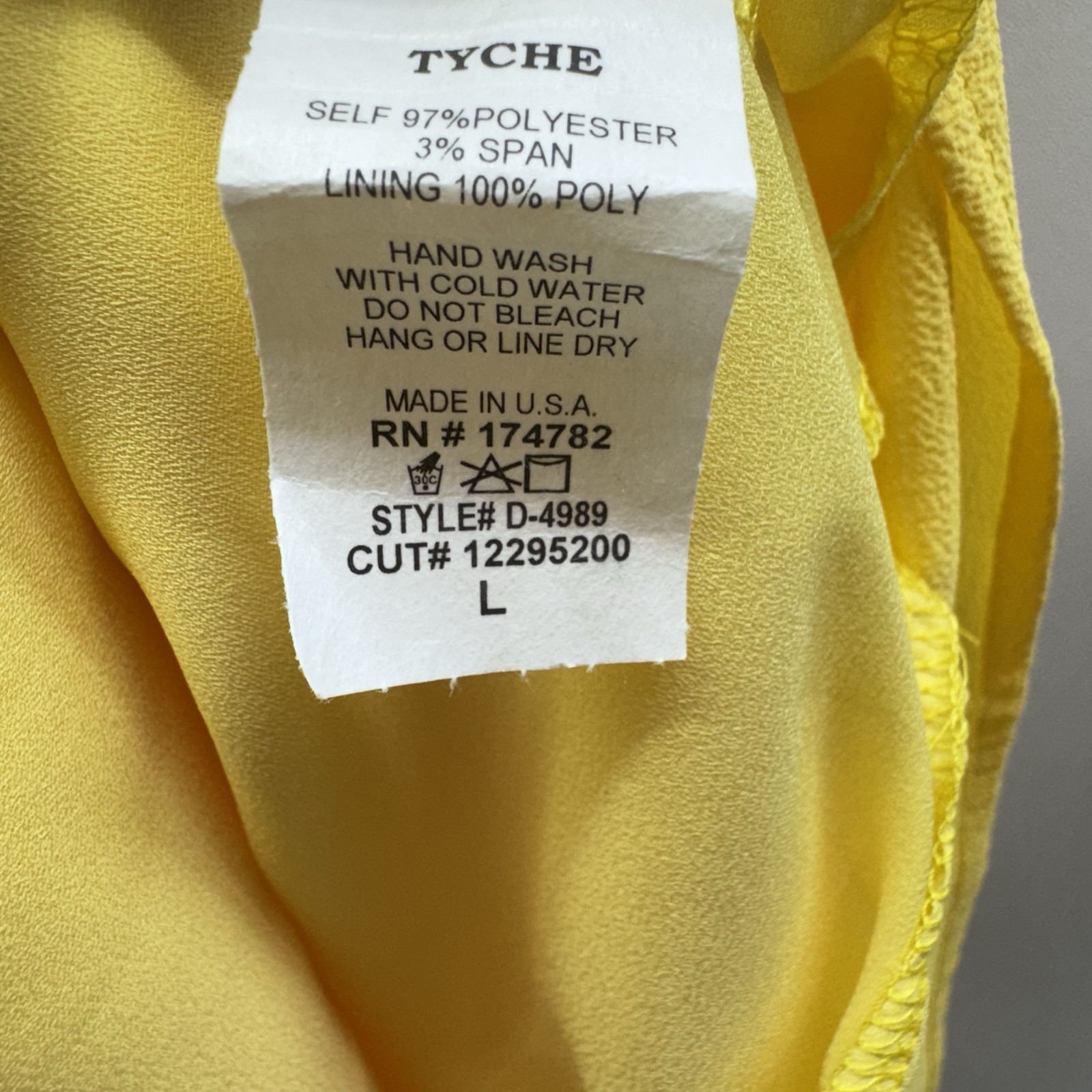 Vici Marisol Halter Cutout Midi Dress Tiered Backless Yellow Beach Women’s L