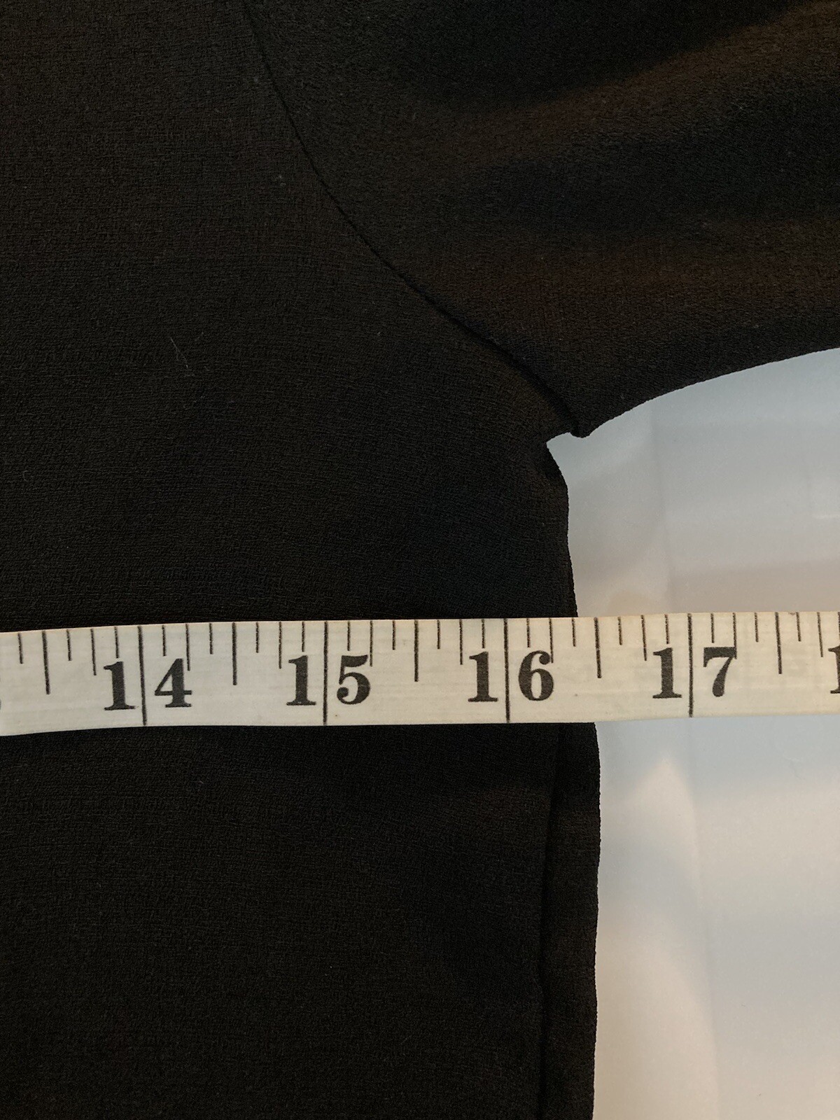 Tea & Cup Womens Black Cocktail Dress Bell Sleeve Cut Out Lined Sz Small A26
