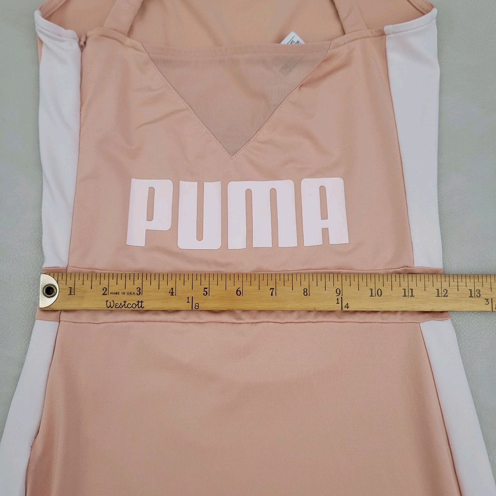 PUMA Womens Size Small Archive T7 Sport Dress Peach