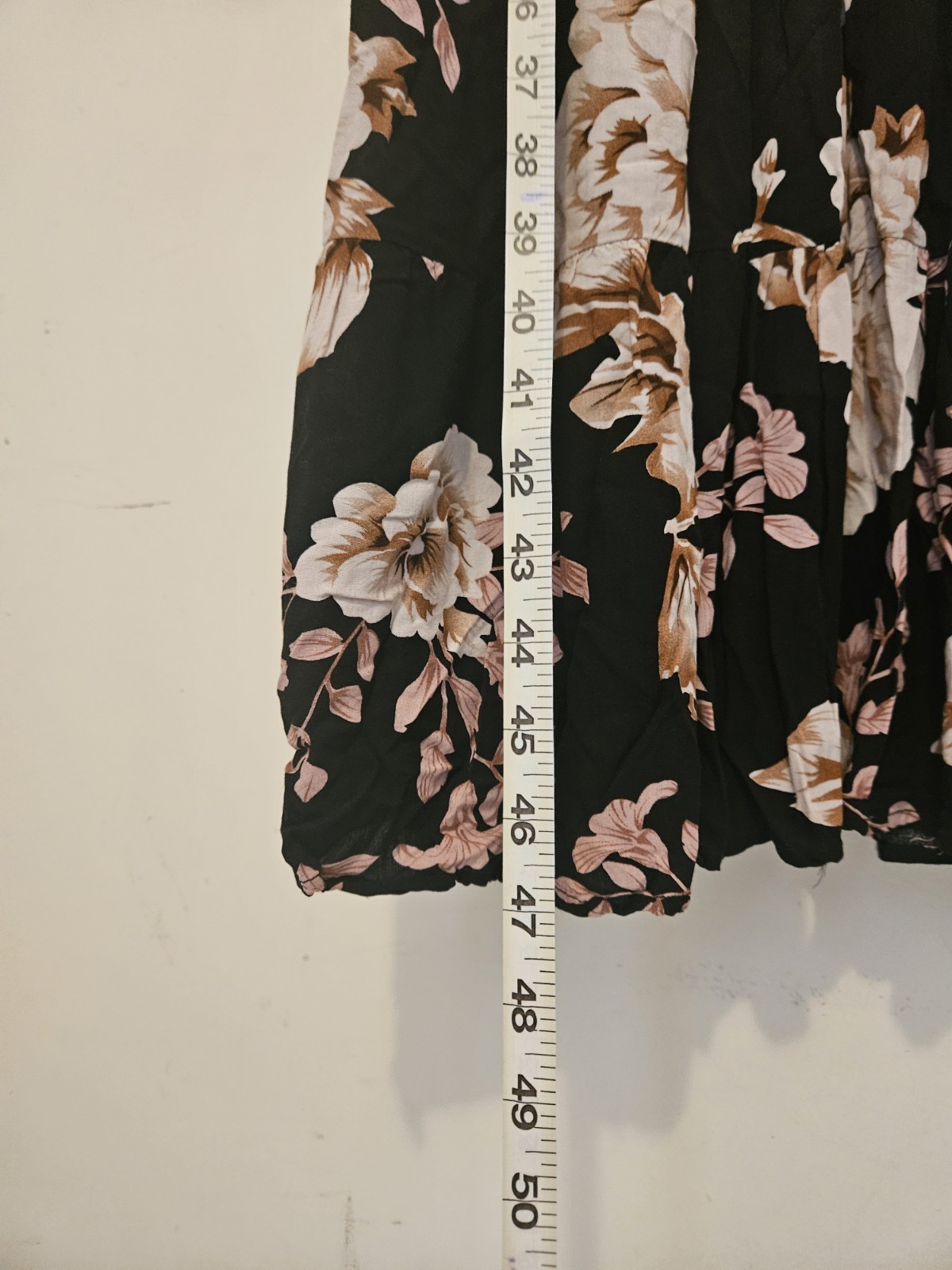 Lapis Sleeveless Stretch Lined Black Cream Brown Sz L Maxi Dress
