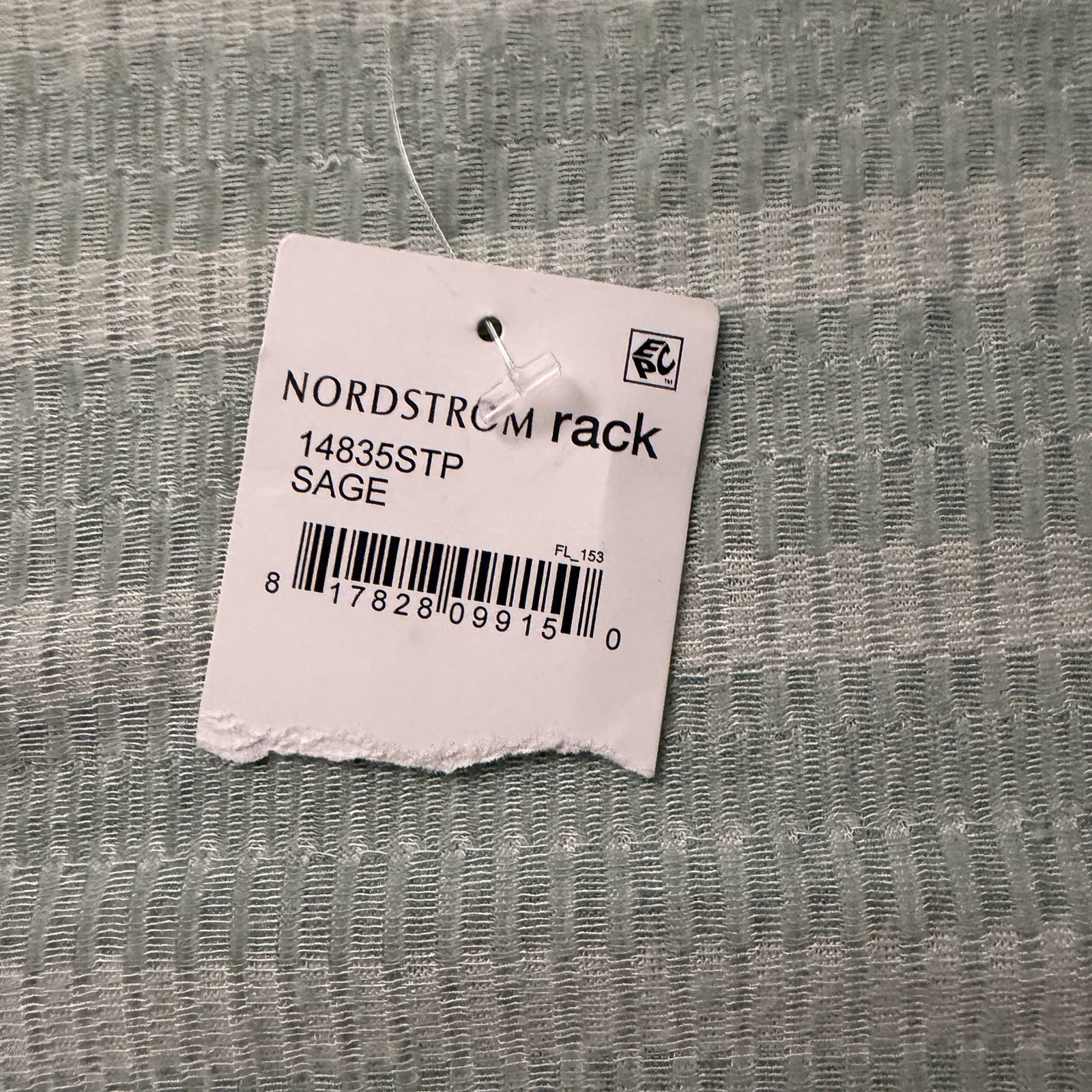 Nordstrom Rack Velvet Torch Wrap Midi Dress Size M Sage Green Textured Geometric