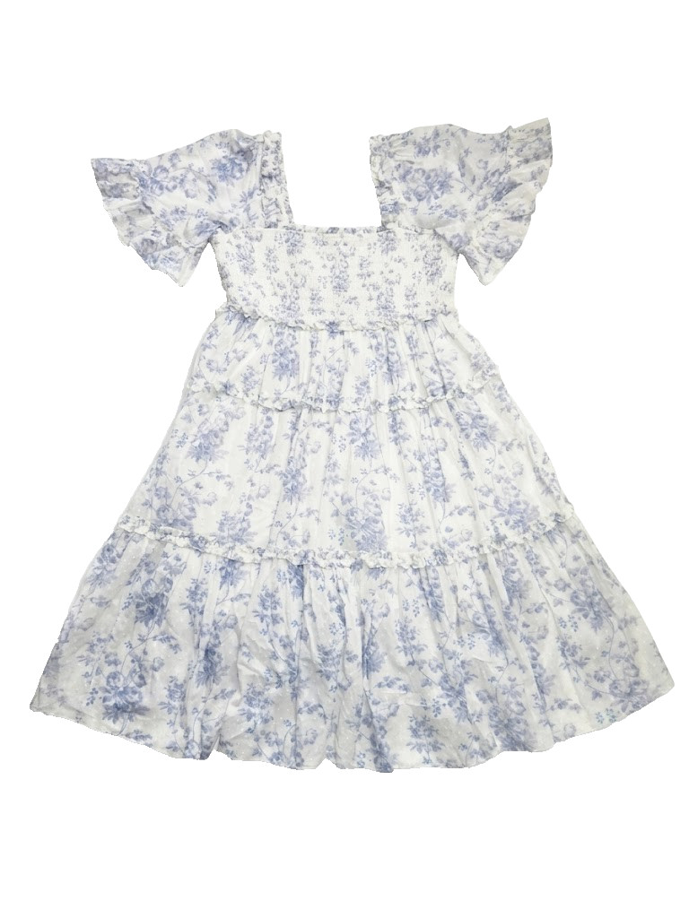 NWT Needle & Thread Bijou Rose Floral Ditsy Smocked Midaxi Ankle Gown Dress 18