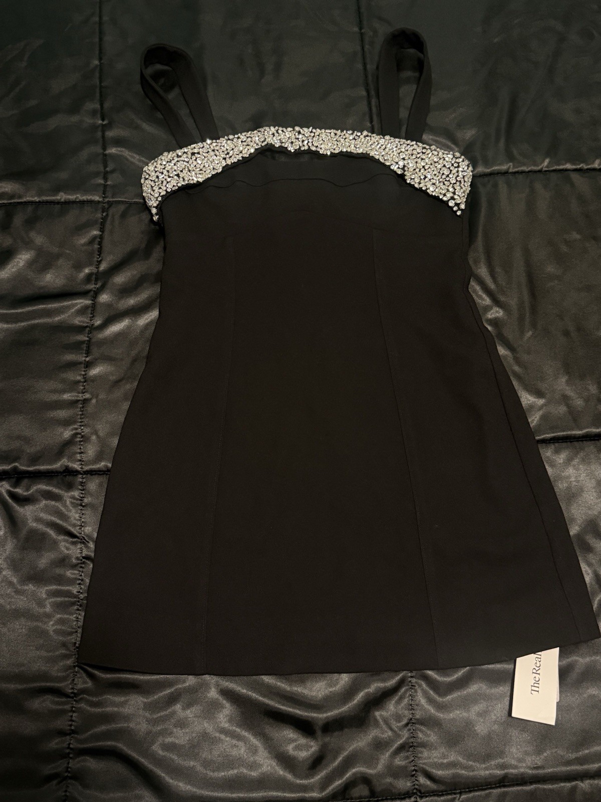 SIMKHAI Rhinestone Embellished Mini Dress Size 6