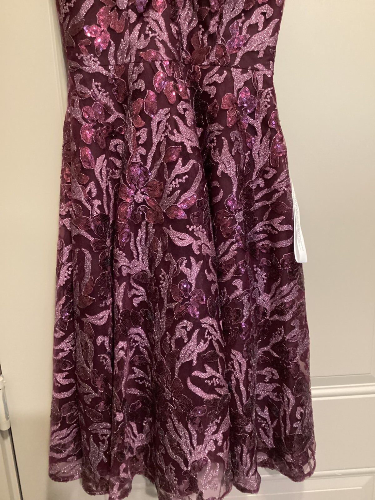 Dress the Population Elisa Sequin Fit & Flare Cocktail Dress, size S