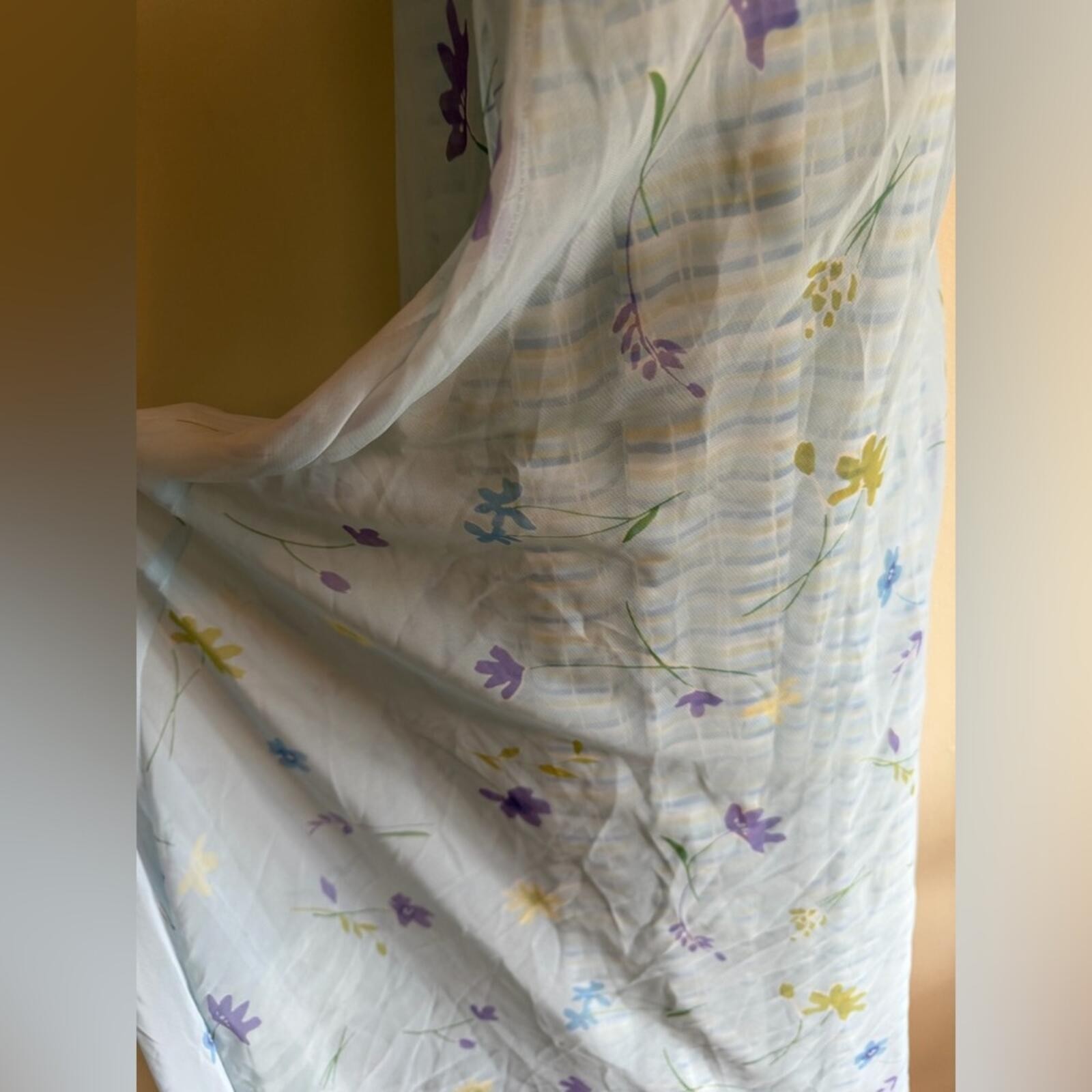 My Michelle Light Blue Floral Sleeveless Maxi Dress