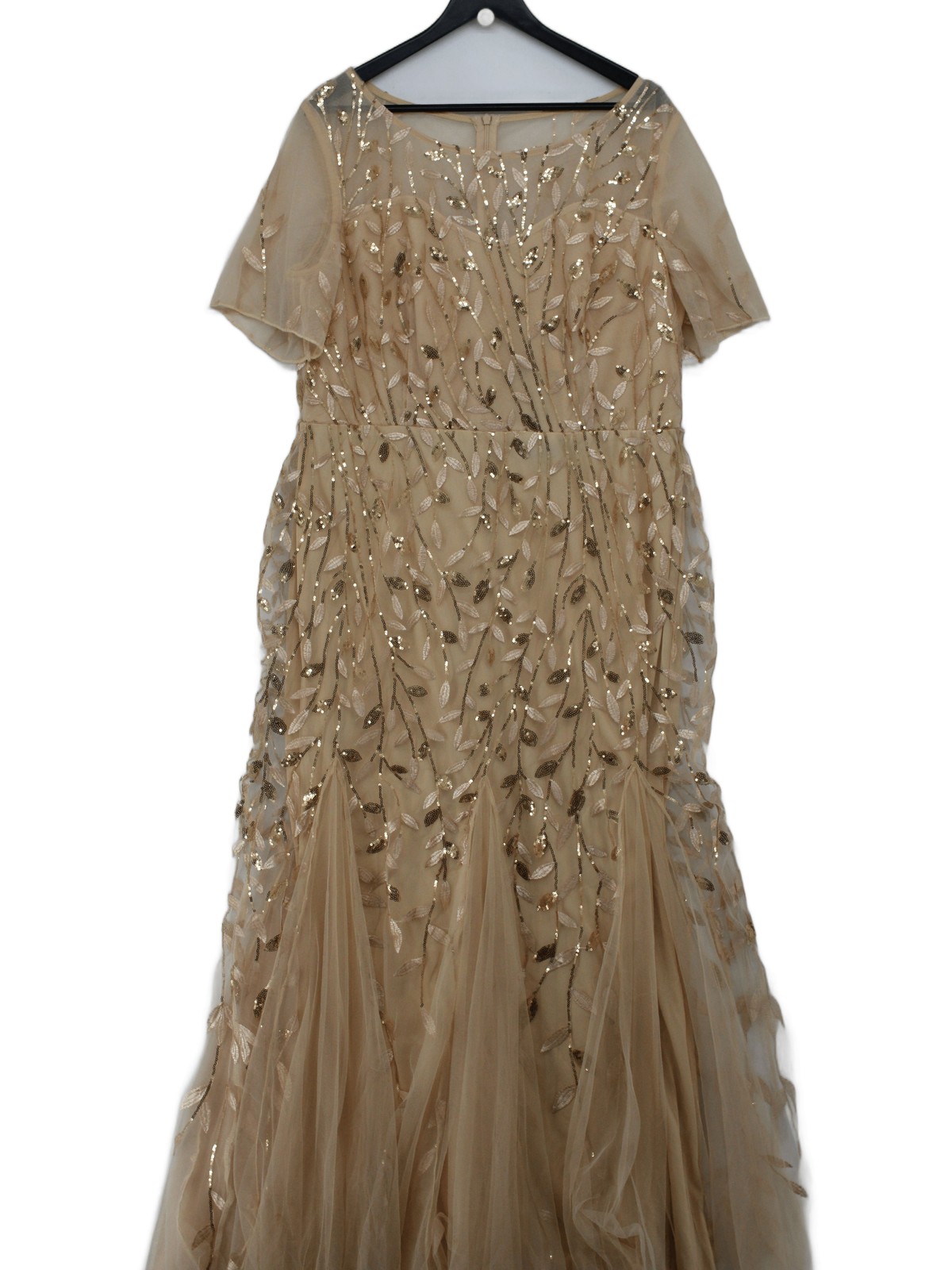 Ever-Pretty Maxi Dress UK26 in Cream