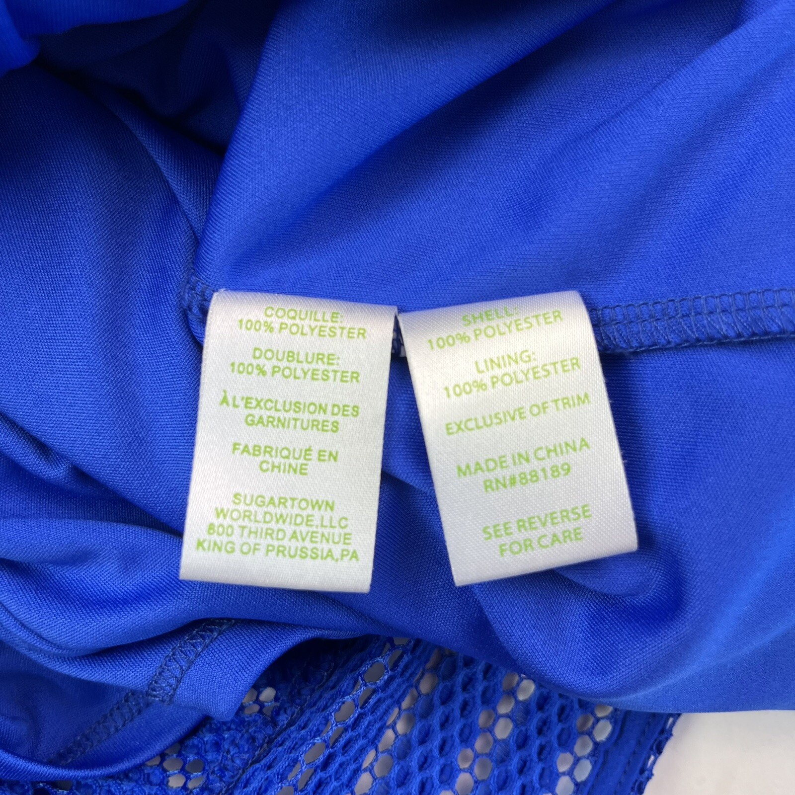 Lilly Pulitzer Rae Mini Dress size XS Blue Textured Resort Preppy Costal