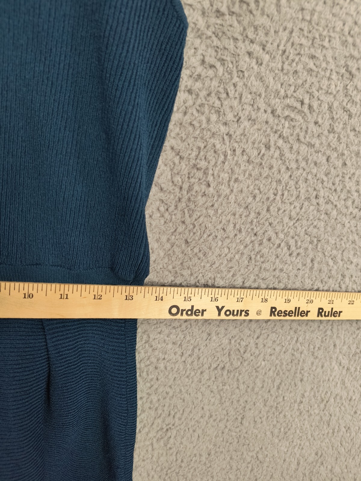 Ali & Jay Party Dress Mini Flutter Cap Sleeve Stretch Knit Large Blue Green NEW