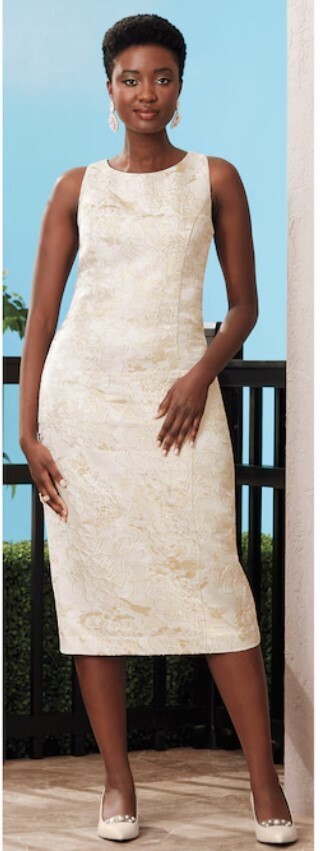 Size 16W PLUS Ashro Ivory Formal Wedding Church Party Omaye Organza Jacket Dress