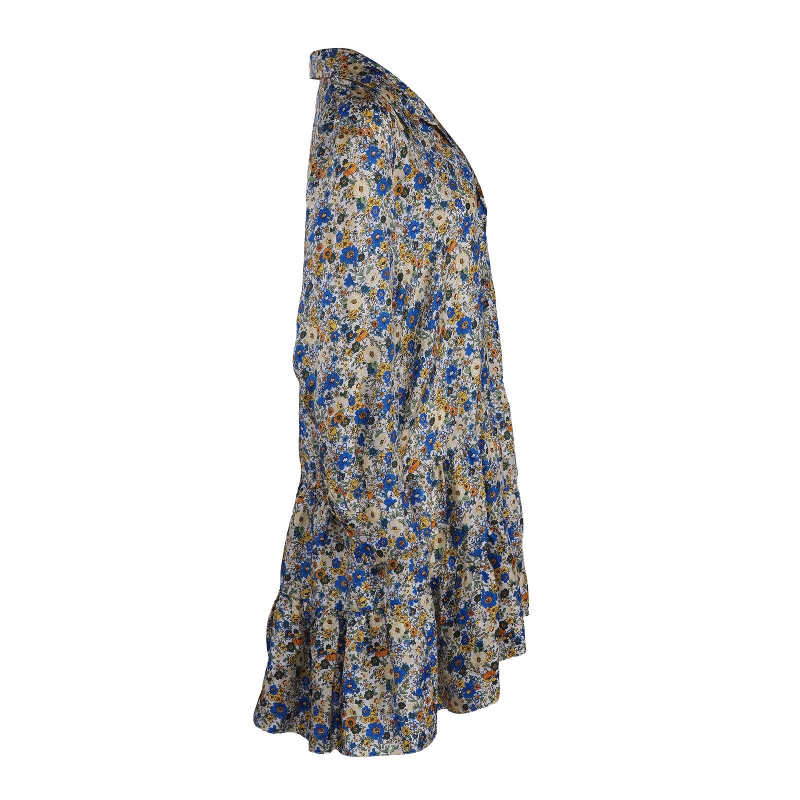 Sandro dress multi-colored silk size 38 women’s silk dress floral SFPRO02605