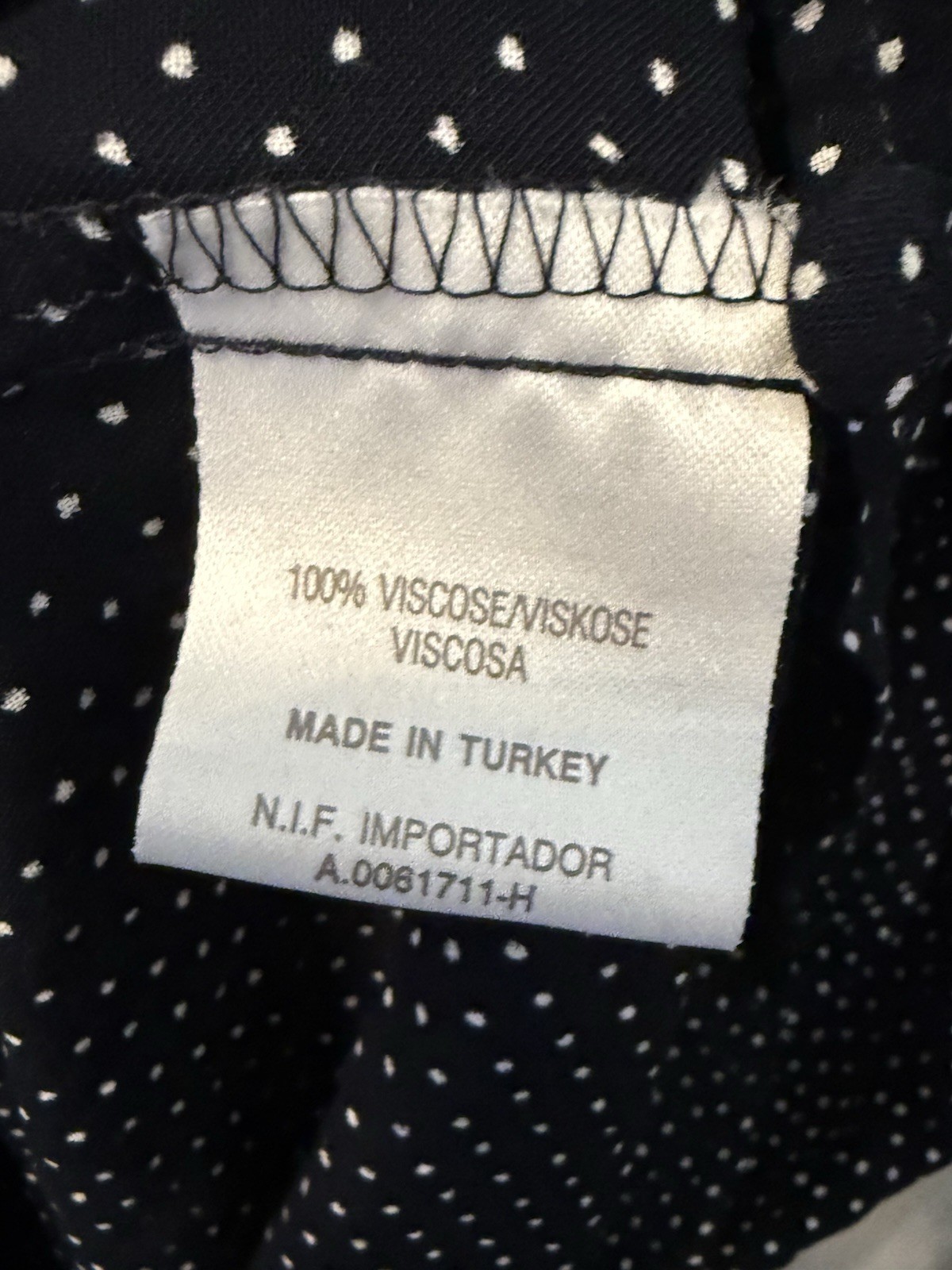 Dorothy Perkins Vintage Navy Spotty Tea Dress – Size 12 – Brand New With Tags