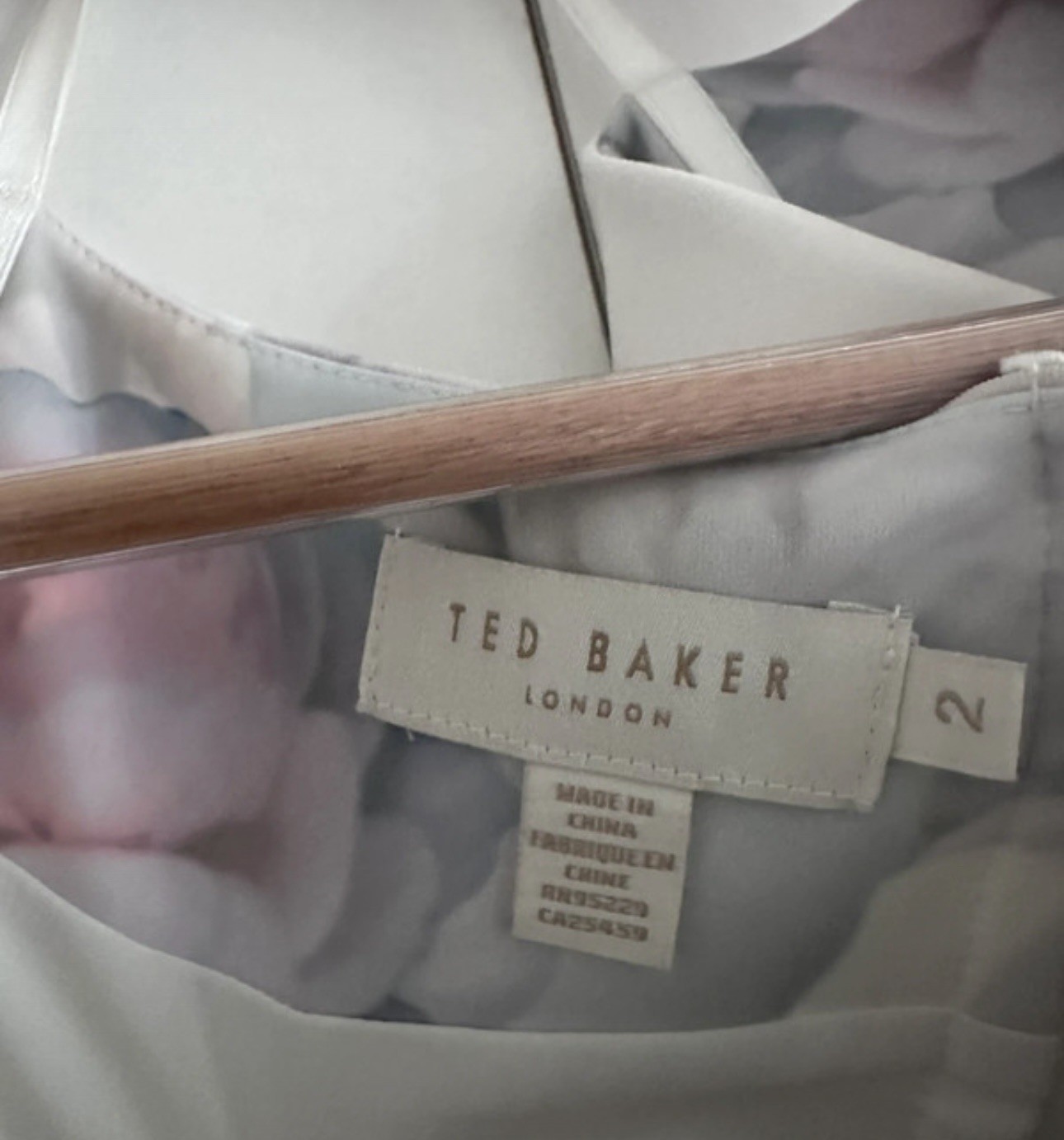 TED BAKER LOVEZ BARDOT BODYCON DRESS SIZE TED 2 RRP £175
