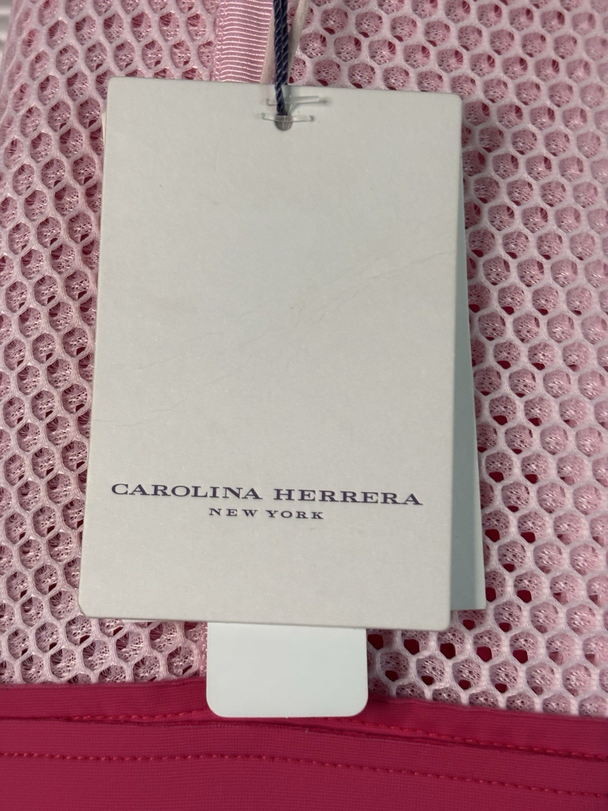 Carolina Herrera Runway Spring 2016 $2300 Size 8 Pink Corset Dress New With Tags