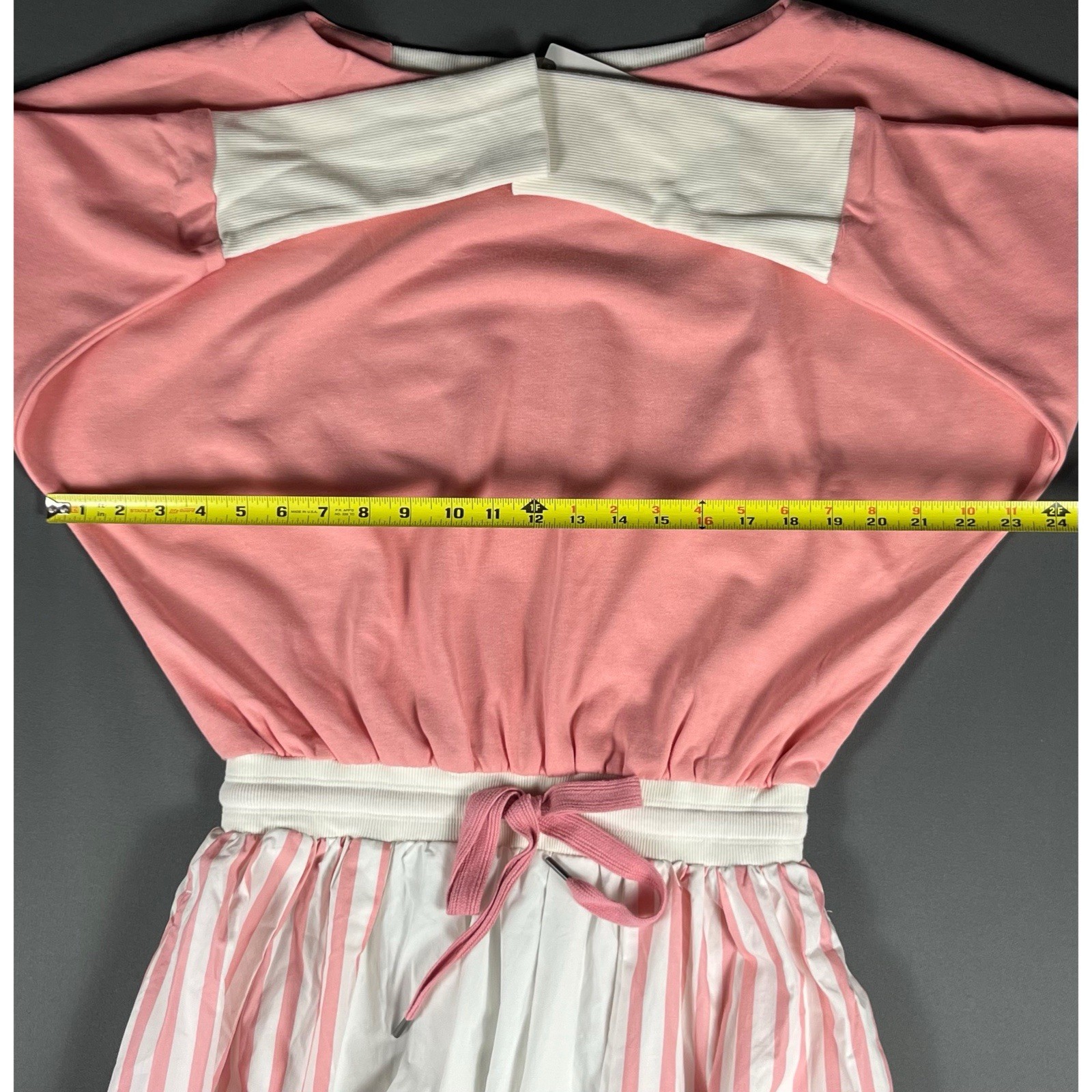 Daily Practice by Anthropologie Maxi Dress Women’s S Pink Striped Coquette NWT