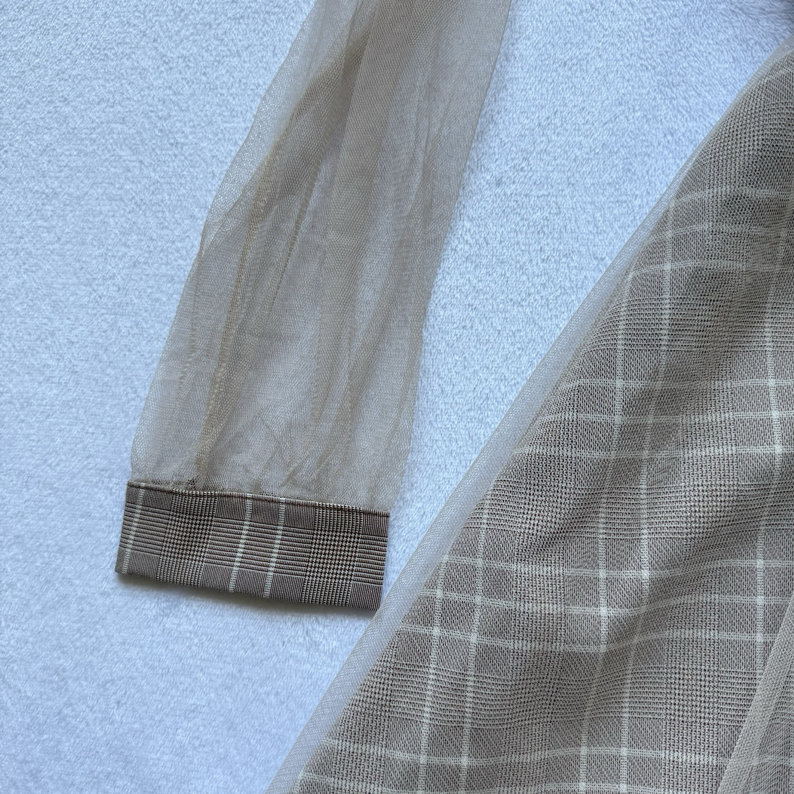 VTG Bespoke Handmade Unlabeled Dress S Cottagecore Prairie Trad 60s Layer Flare