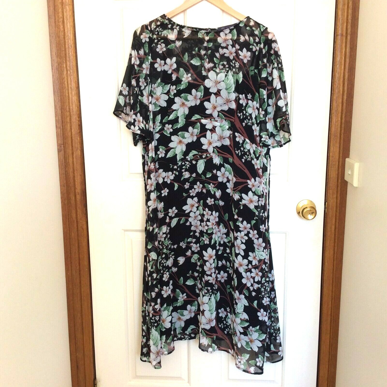 Marks & Spencer Women’s Floral A-Line Cocktail Wedding Party Dress Plus Size 20