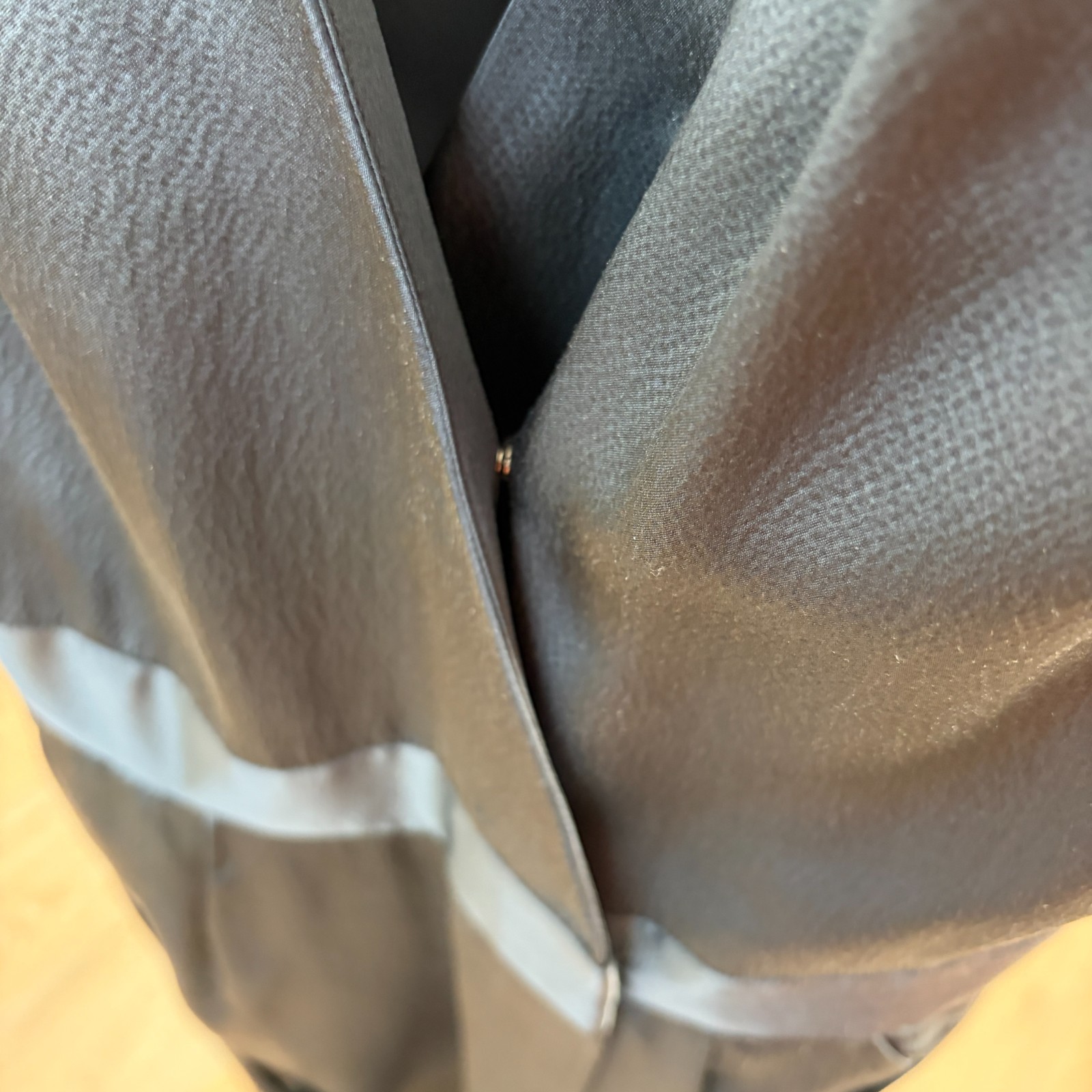 Kenneth Cole, 100% Silk, Steel Gray, Small, Evening/Cocktail Dress + Bracelet