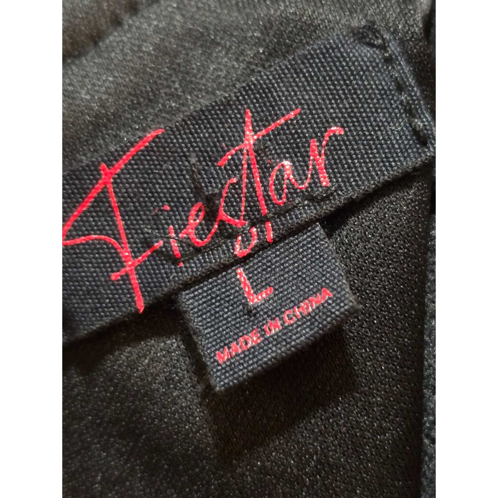 Fiestar Sequin Dress Women’s Size Large Black Long Sleeves Party Cocktail
