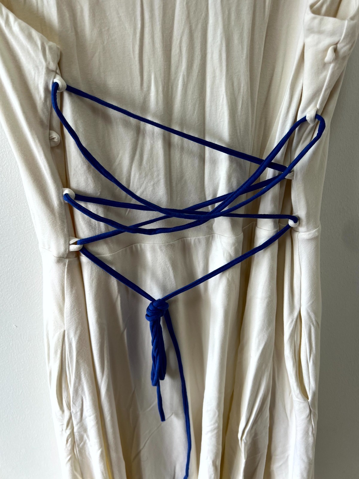AYM Studio You Look Beautiful Dress Womens 3XL White Sleeveless Lace Back