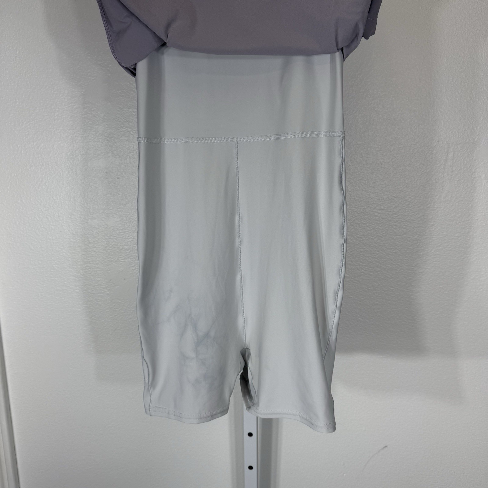 Outdoor Voices Women’s The Exercise Dress Lavender Gray Built-In Shorts Size M