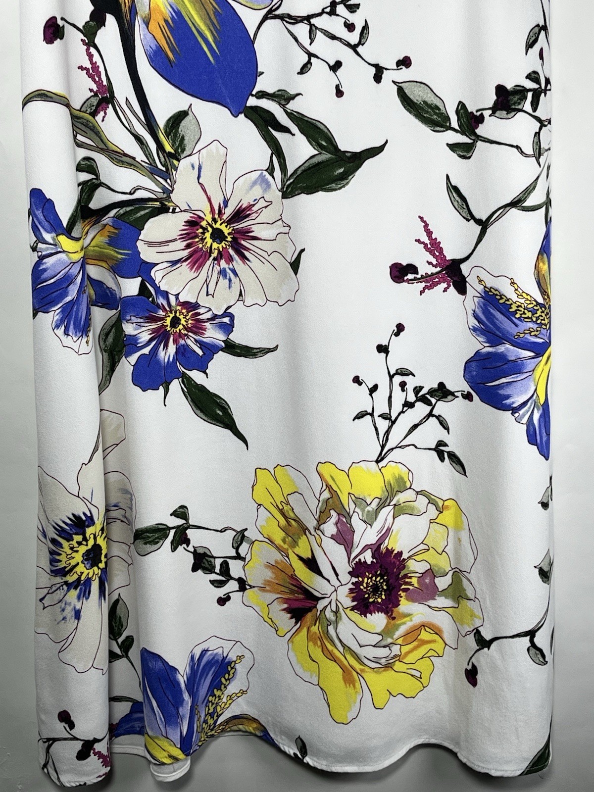 Banana Republic Floral Shift Dress Size 4 Preppy Girly Lightweight Lined EUC