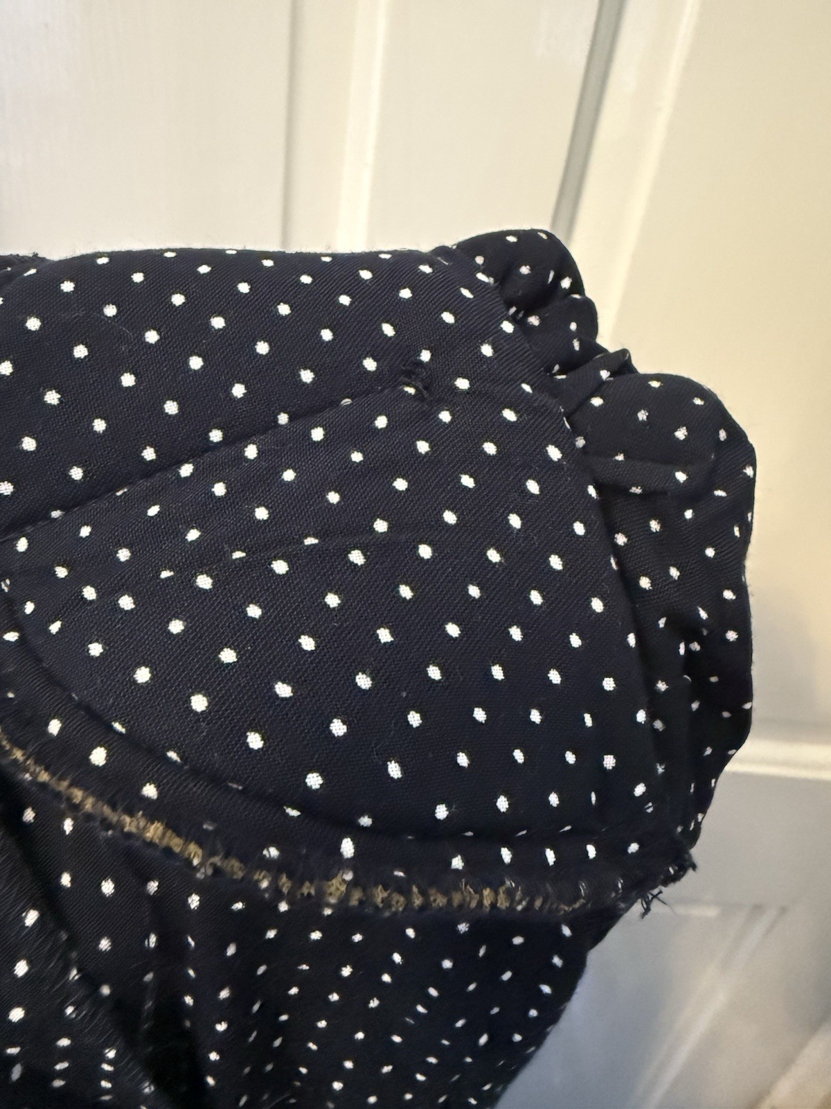 Dorothy Perkins Vintage Navy Spotty Tea Dress – Size 12 – Brand New With Tags