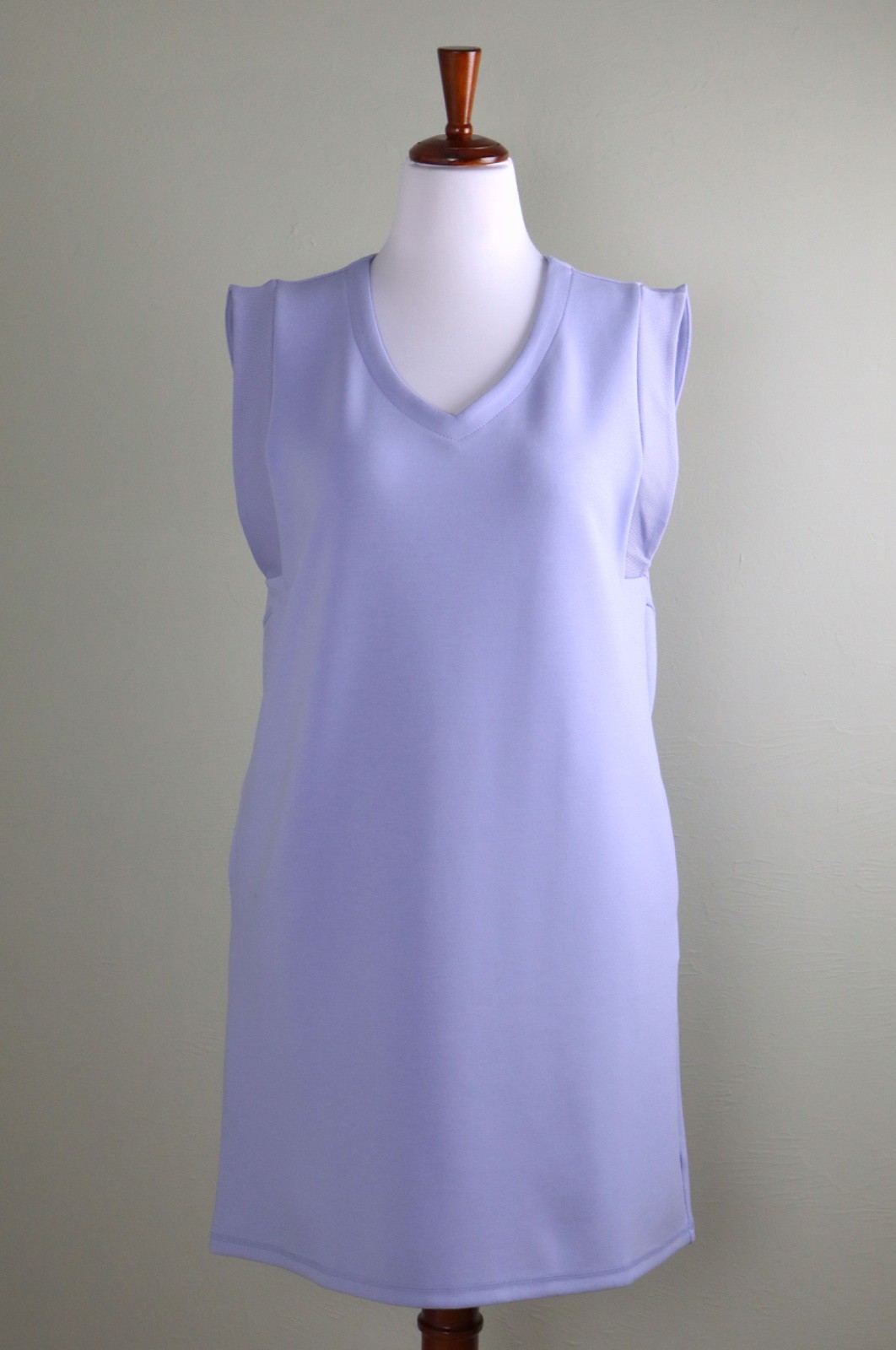 T BY TALBOTS $108 Light Neoprene Stretch Casual Shift Dress Size Medium