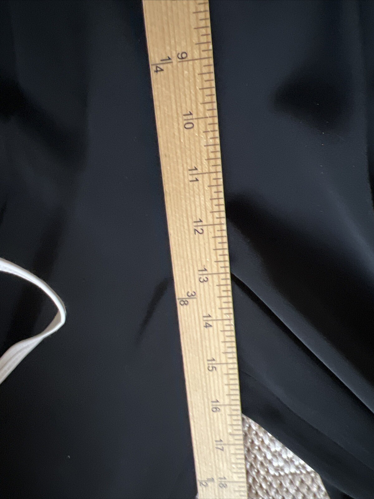 B’ZAR Vtg Blk 3 Piece.MaxiDress W/ High Front Slit/ /Trousers/ Scarf. Sz10.