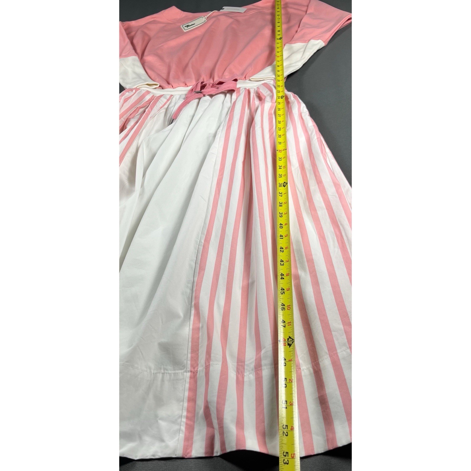 Daily Practice by Anthropologie Maxi Dress Women’s S Pink Striped Coquette NWT
