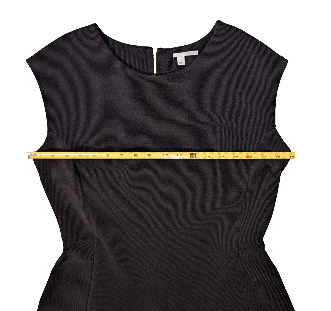Halogen A-Line Black Dress, Large, Work/Date/Casual