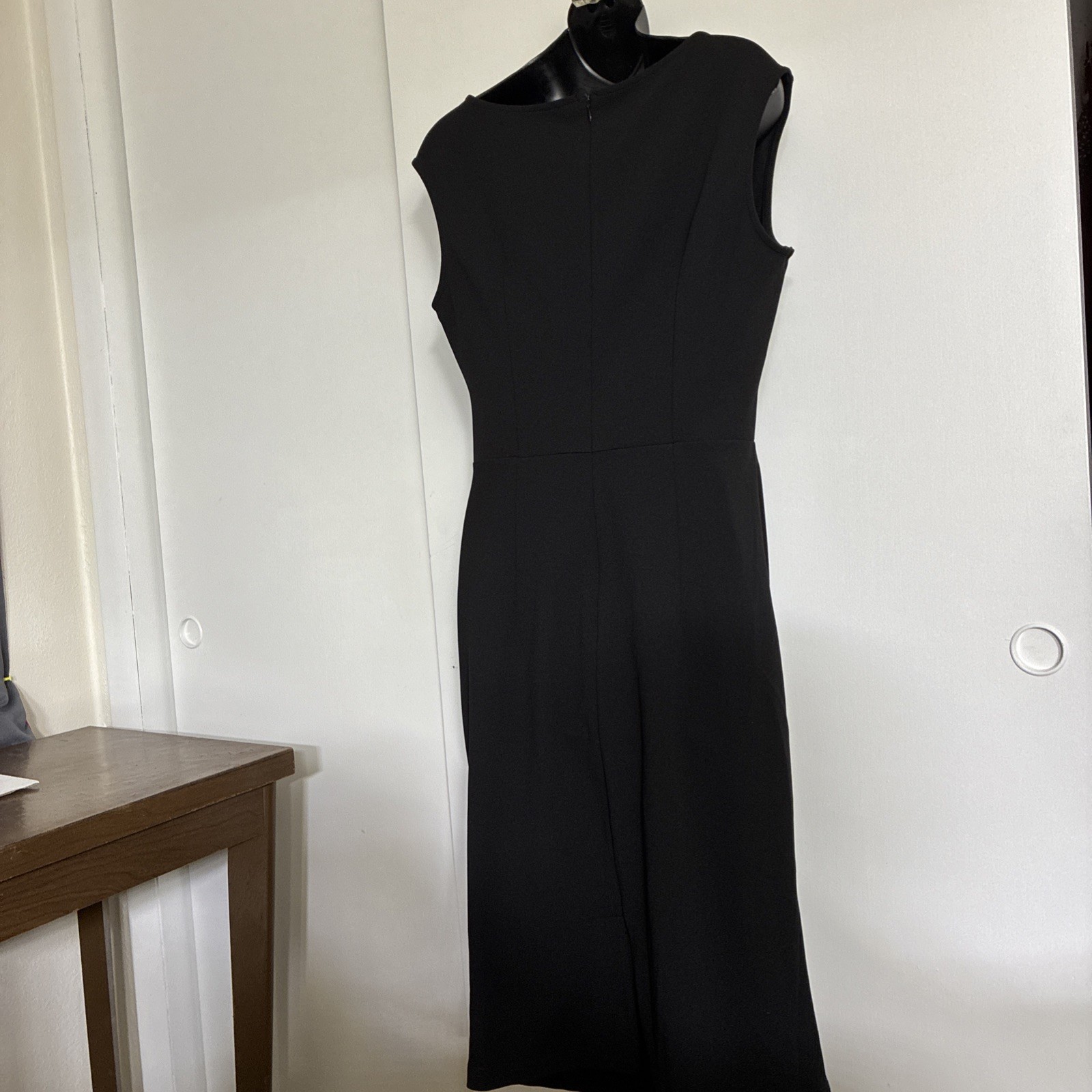 NWT Miusol Little Black Dress Ruched side Back Zip Size L